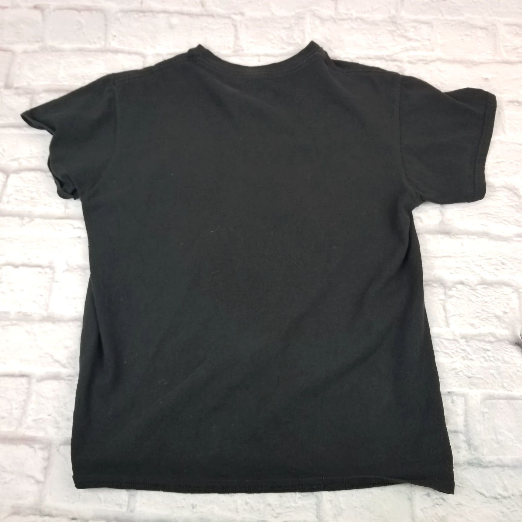 Vintage Six Flags T-Shirt Medium Black Glow in Dark Fright Fest Killer Clown Halloween Mens Size US M / EU 48-50 / 2 - 4 Thumbnail