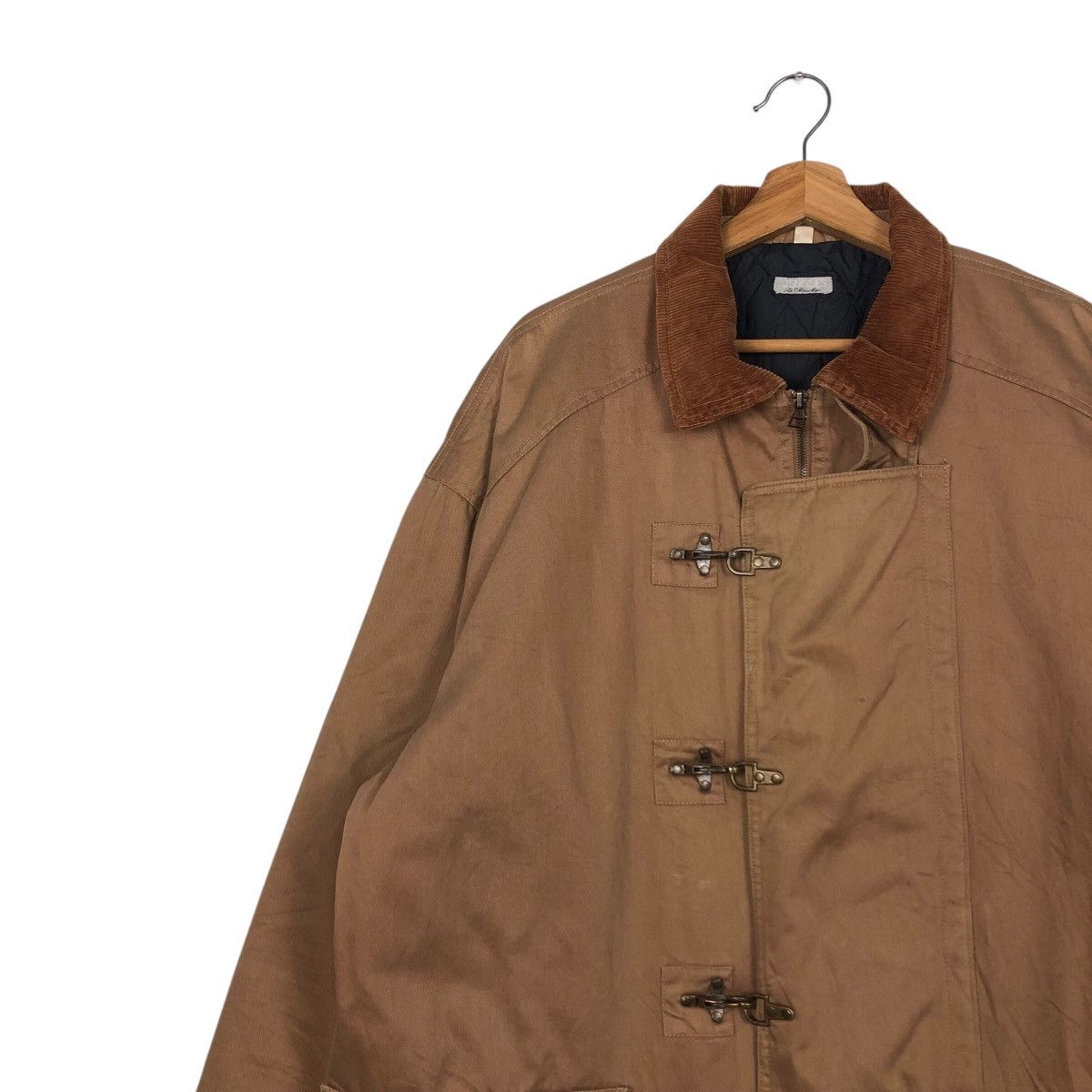 Japanese Brand 📌Vintage Chore Worker Jacket Duck Canvas Detroit 3 Suisses Size US L / EU 52-54 / 3 - 8 Thumbnail