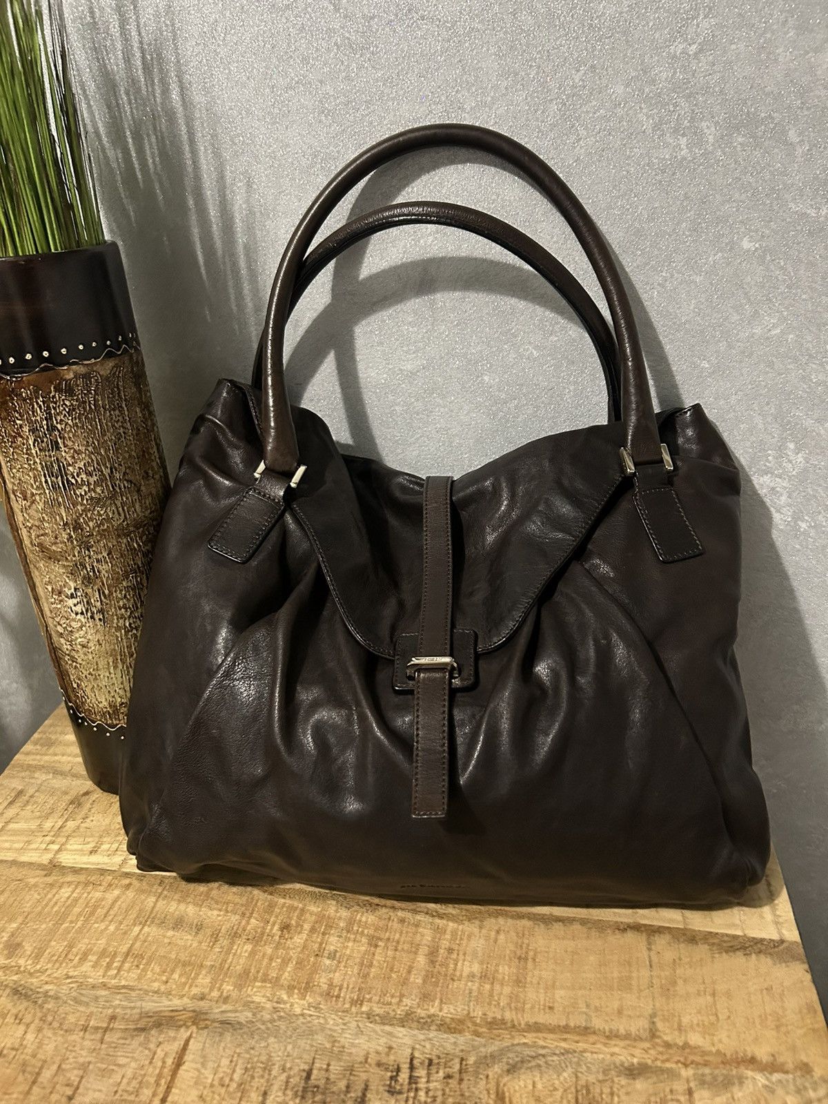 image of Jil Sander Bag in Brown, Women's