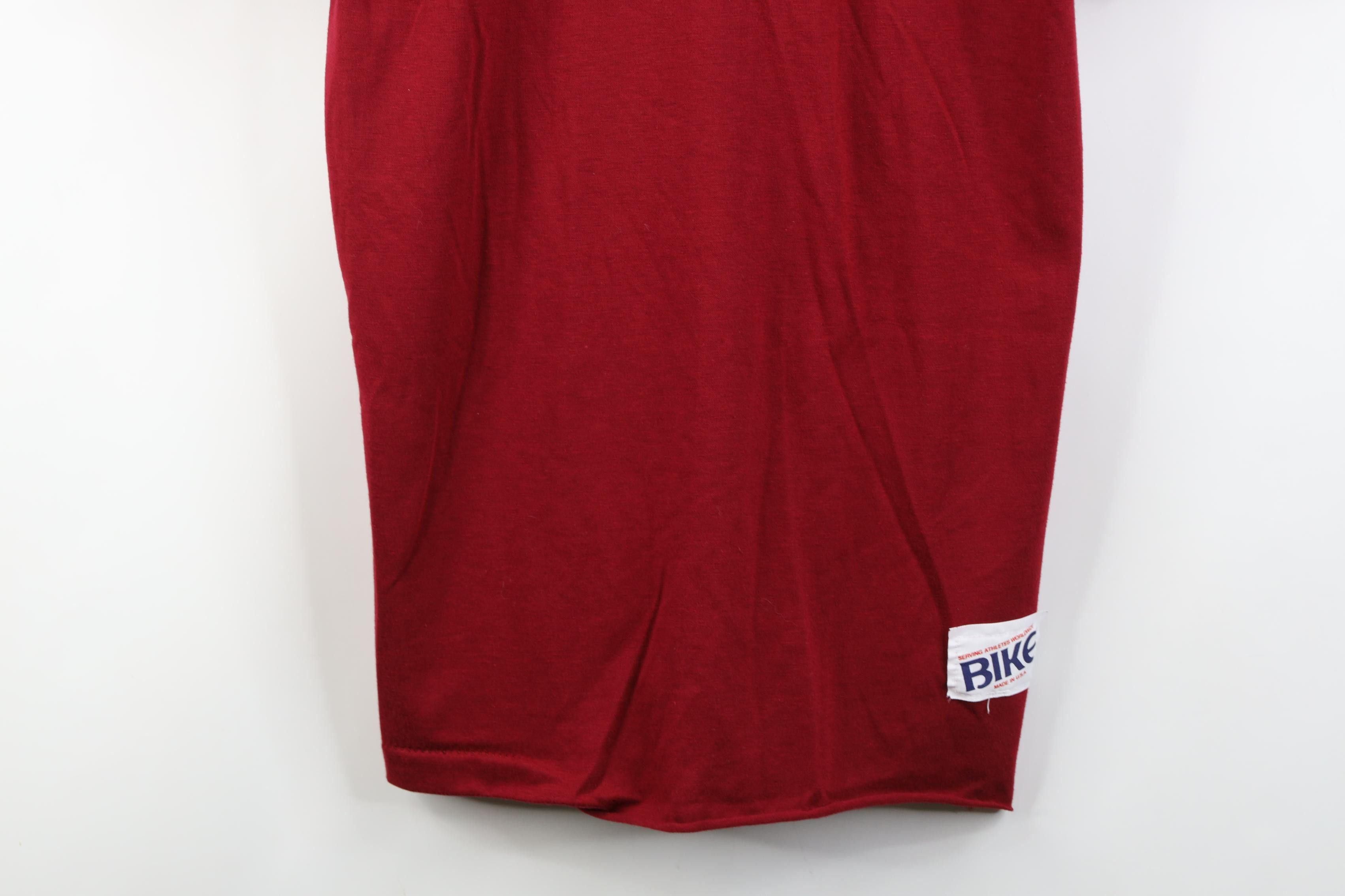 Vintage Vintage 80s 90s Baseball Ringer Henley T-Shirt Red USA Size US M / EU 48-50 / 2 - 3 Thumbnail