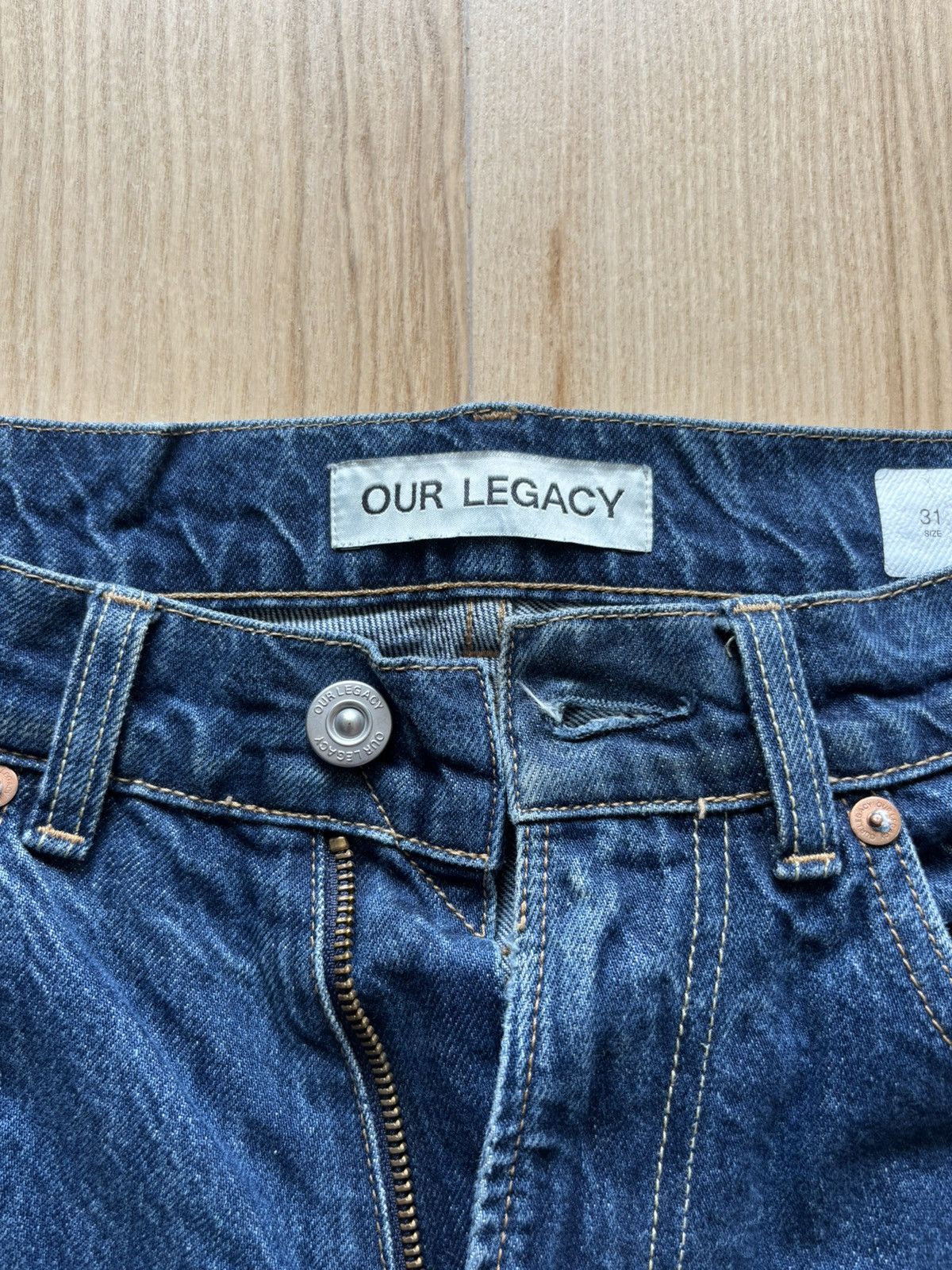 Our Legacy Extended Third Cut Jeans Size US 31 - 2 Thumbnail