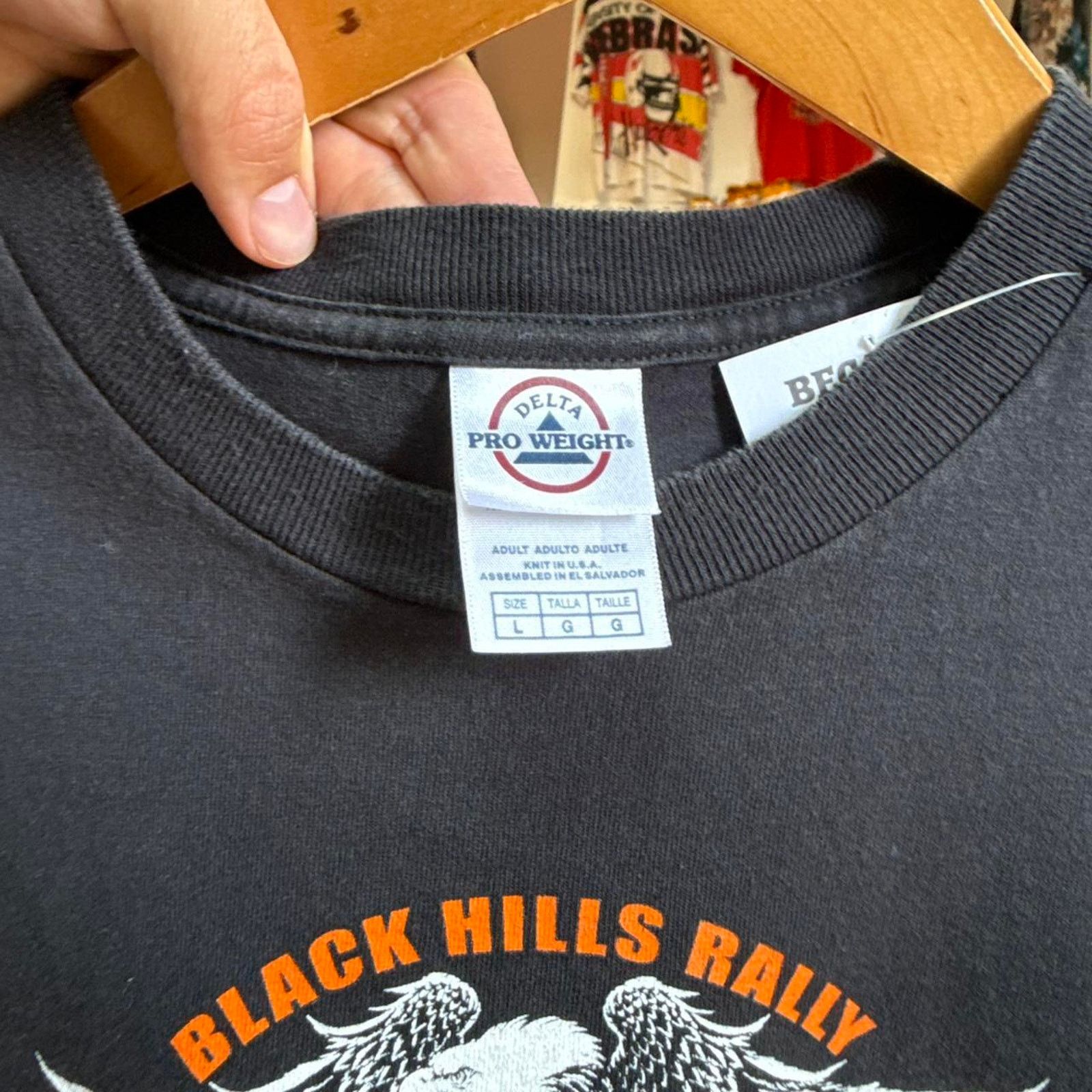 Vintage Vintage Y2K I Rode Mine Sturgis Black Hills Rally T-Shirt Size US L / EU 52-54 / 3 - 7 Thumbnail