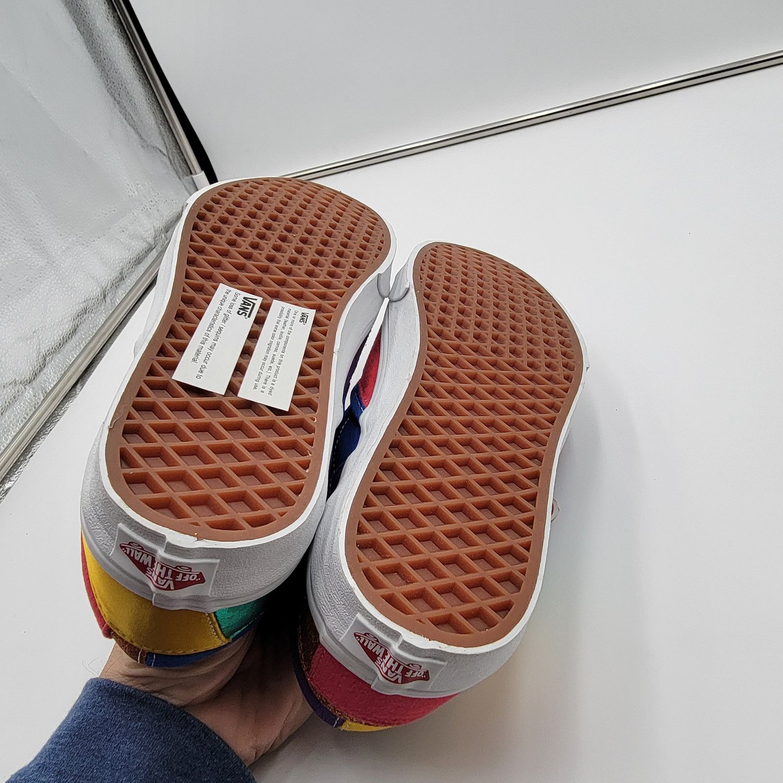 Vans Vans Classic SlipOn Pride Patchwork Sz 9M/10.5W VN0A33TB44B1 Size US 9 / EU 42 - 5 Thumbnail