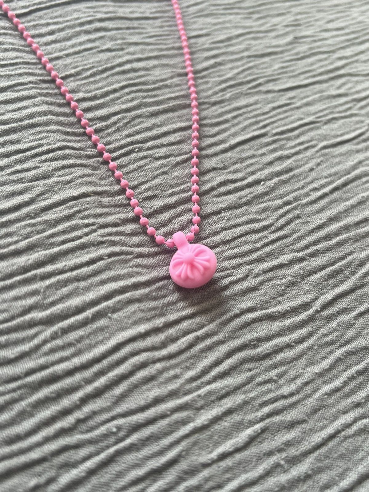 Chrome Hearts Chrome Hearts Crossball Charm Necklace Pink Size ONE SIZE - 3 Thumbnail