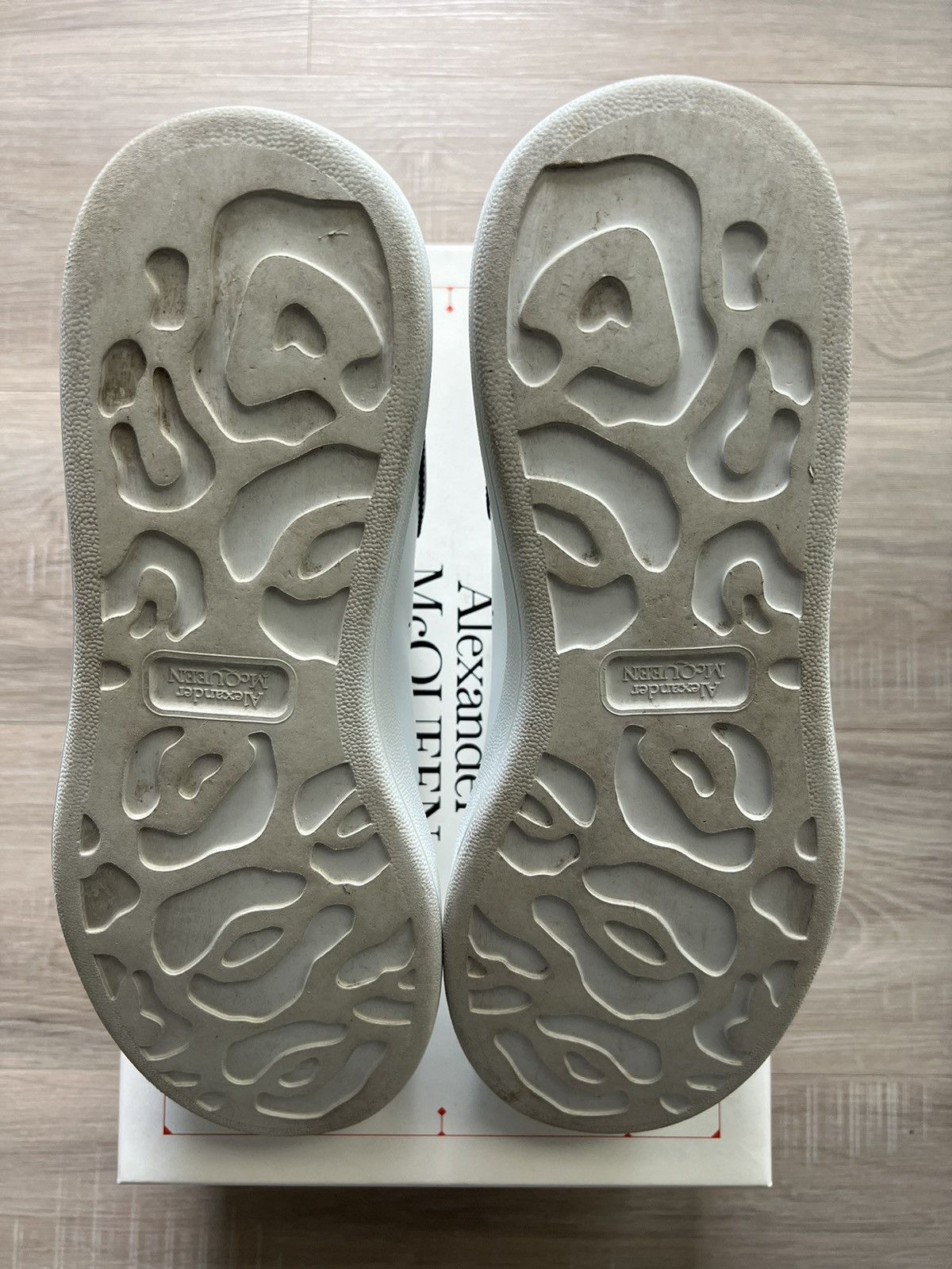 Alexander McQueen Alexander McQueen Oversized Low Top Sneakers Size US 12 / EU 45 - 3 Thumbnail