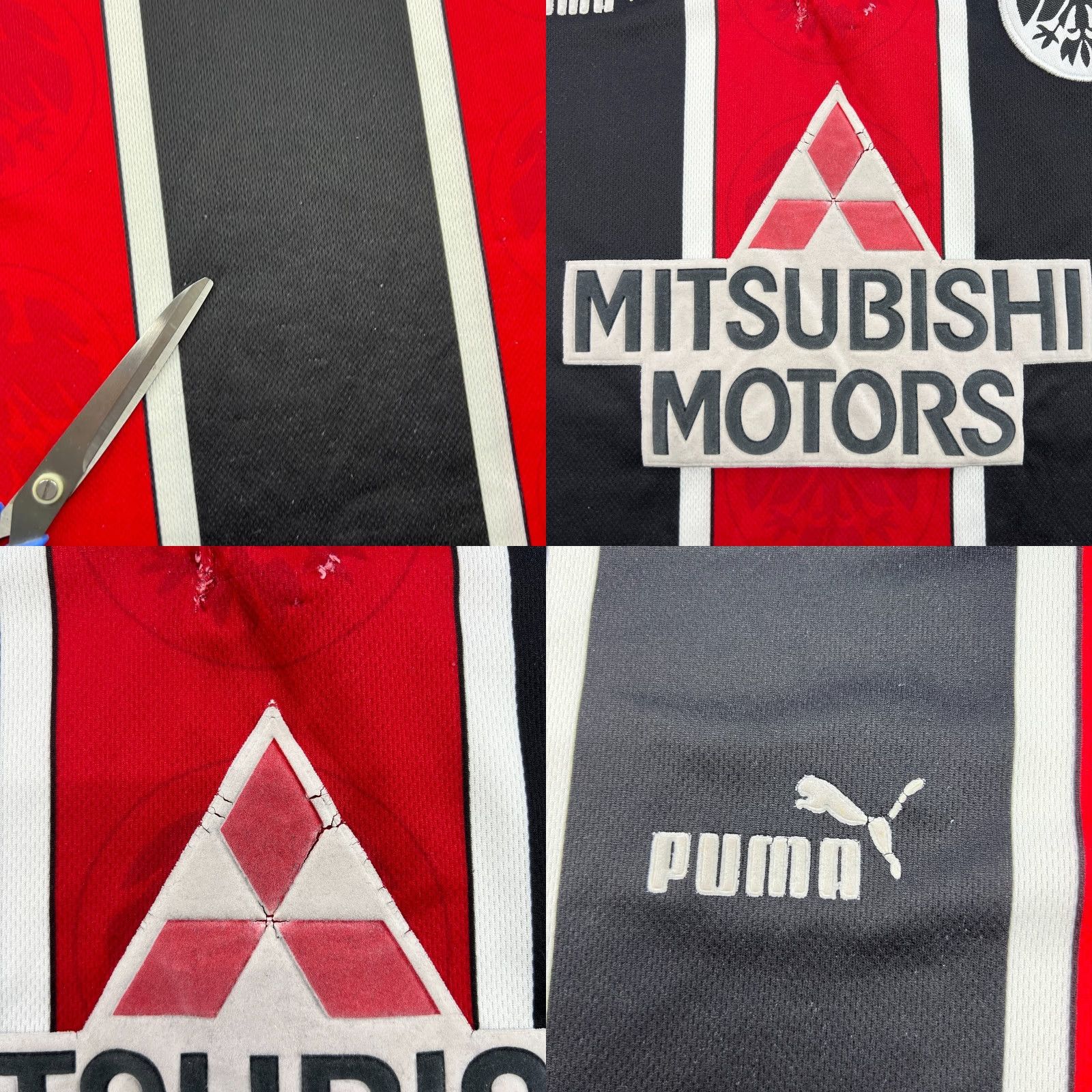 Puma VINTAGE Eintracht Frankfurt 1996 1997 Home Football Jersey Mens XL Puma Shirt Size US XL / EU 56 / 4 - 8 Thumbnail