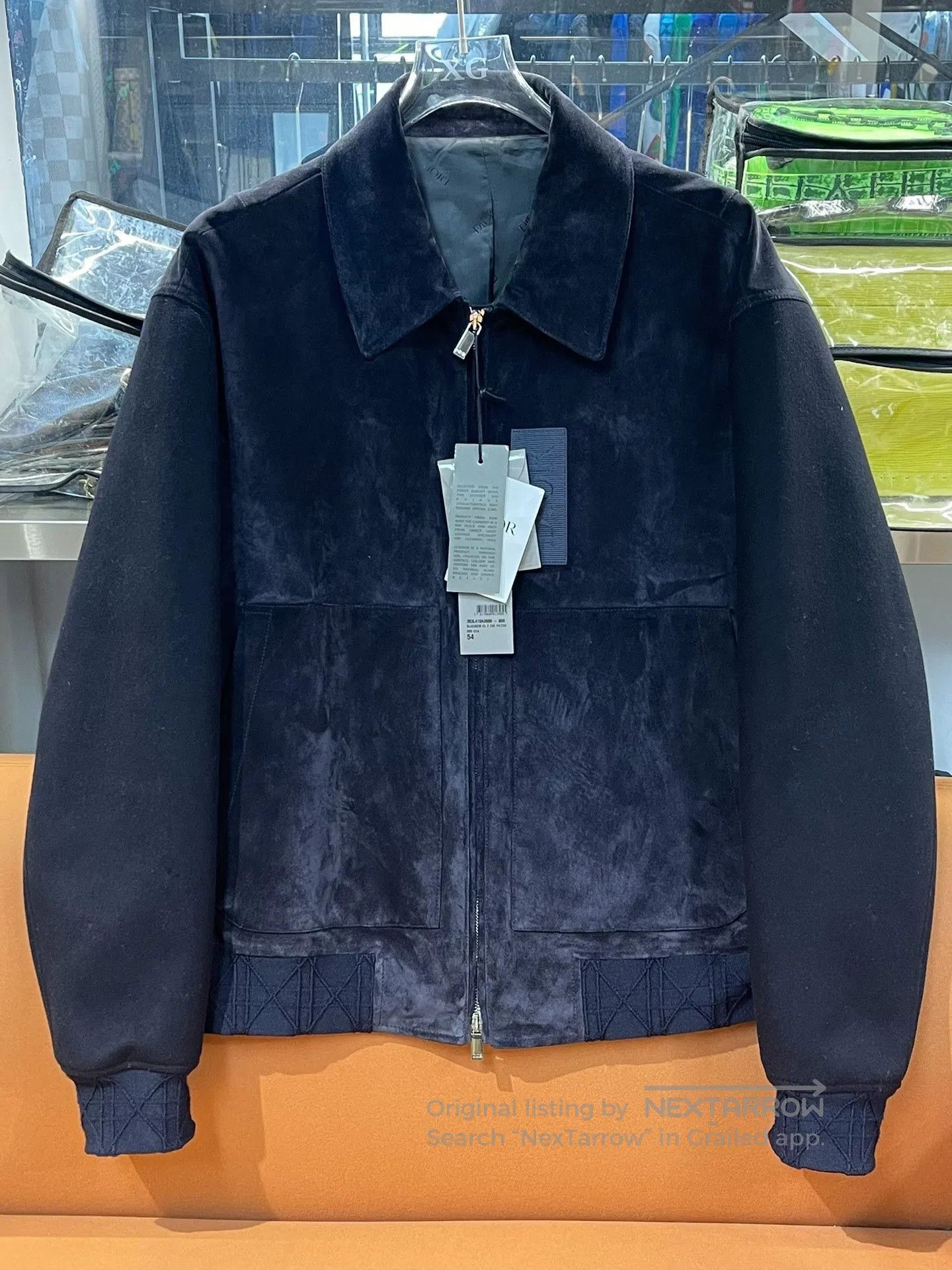 Dior Dior Oblique Suede Jacket. Size US L / EU 52-54 / 3 - 1 Thumbnail