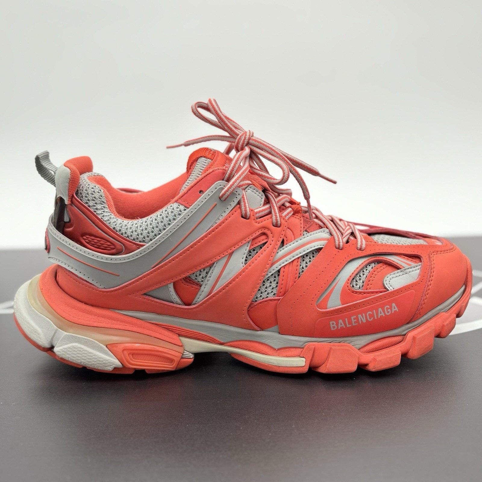 Balenciaga Balenciaga Track Sneaker ' Orange Grey ' | GREAT CONDITION! Size US 11 / EU 44 - 2 Thumbnail