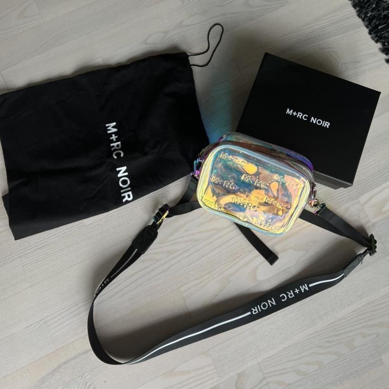 M+Rc Noir (offers🤝) M+Rc noir holographic bag with dust bag and box💎 💫 Size ONE SIZE - 4 Thumbnail
