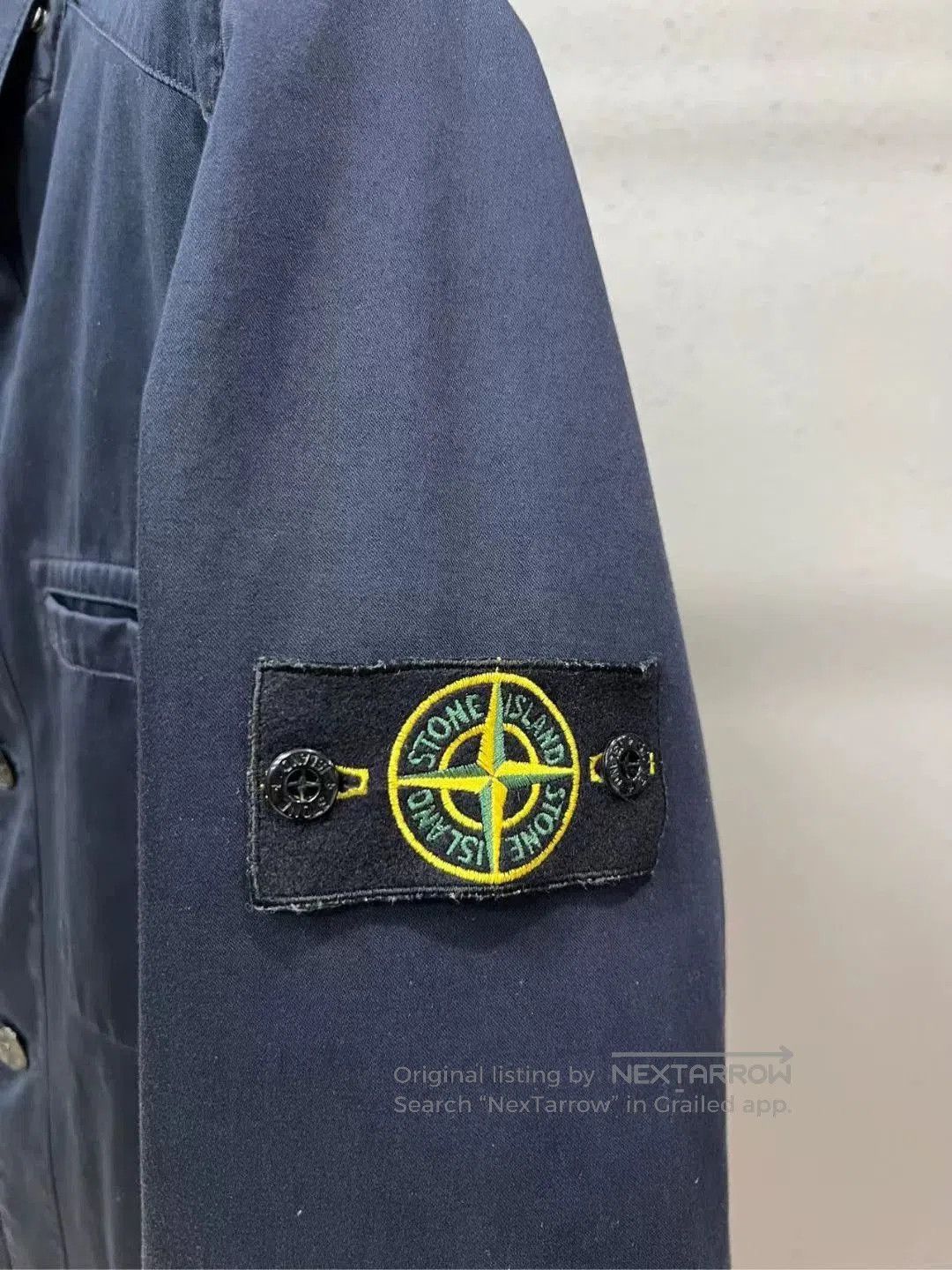 Stone Island Stone Island Embroidered Utility Jacket. Size US L / EU 52-54 / 3 - 3 Thumbnail