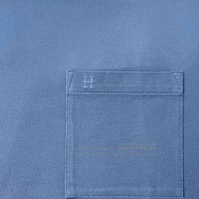 Hermes Hermes 25 options light blue short-sleeve with ribbed coll Size US S / EU 44-46 / 1 - 4 Thumbnail