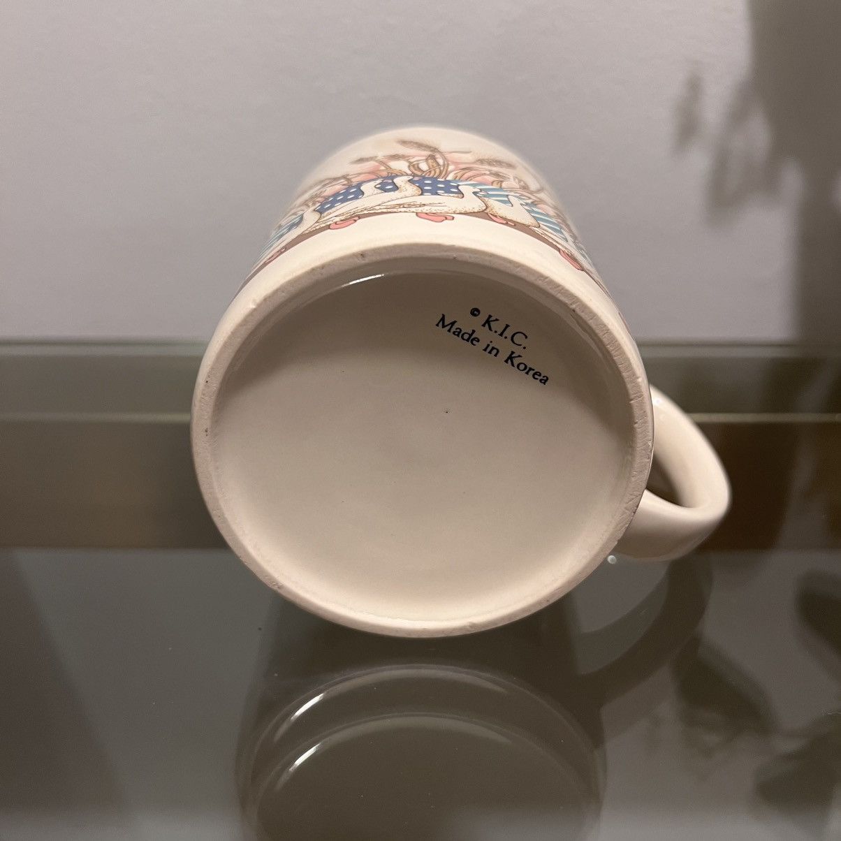Vintage Vintage Geese K.I.C. Franco Beige Mug Size ONE SIZE - 5 Thumbnail