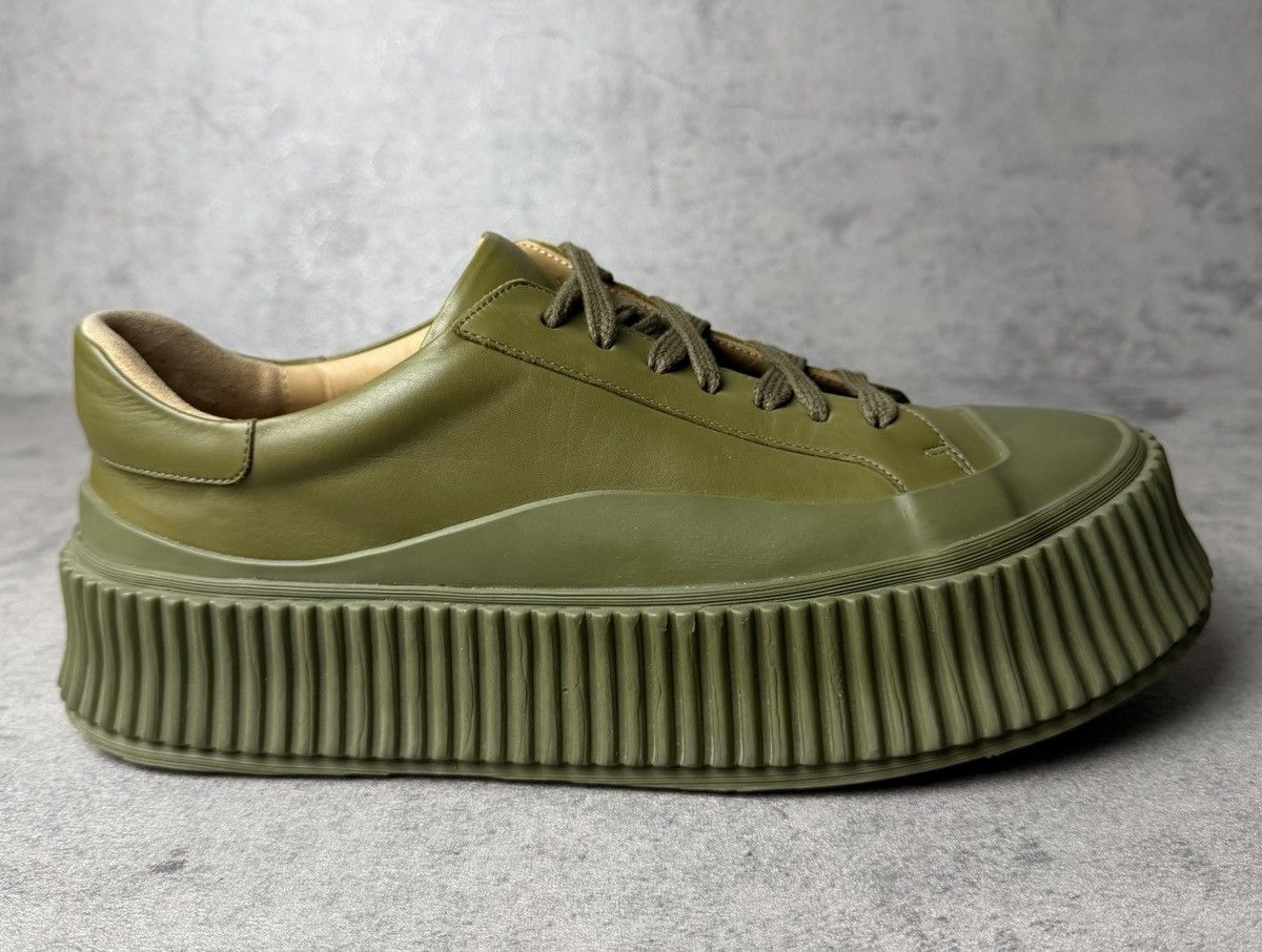 Jil Sander JIL SANDER - PLATFORM SNEAKERS Size US 8 / IT 38 - 3 Thumbnail