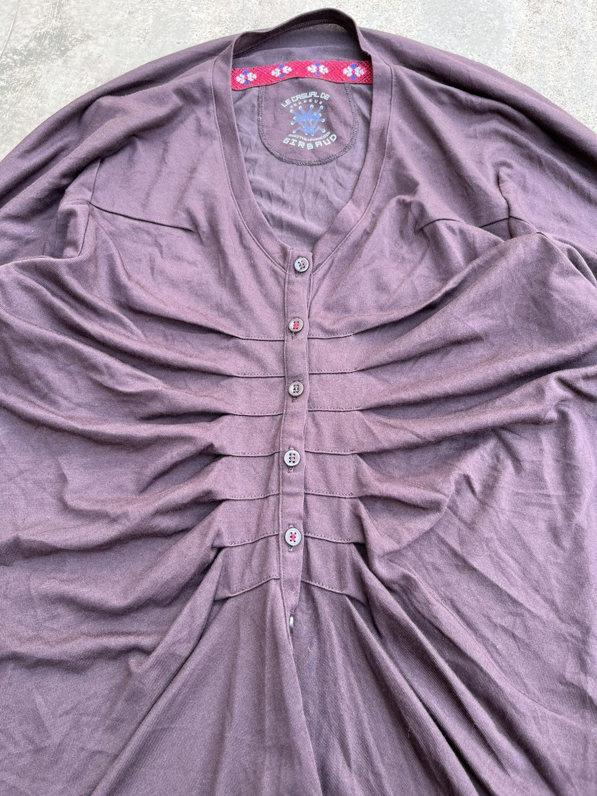 Designer × Japanese Brand × Marithe + Francois Girbaud ⚡️STEALS⚡️Marithe Francois Girbaud Wrinkles Button Long Sleeve Size S / US 4 / IT 40 - 5 Thumbnail