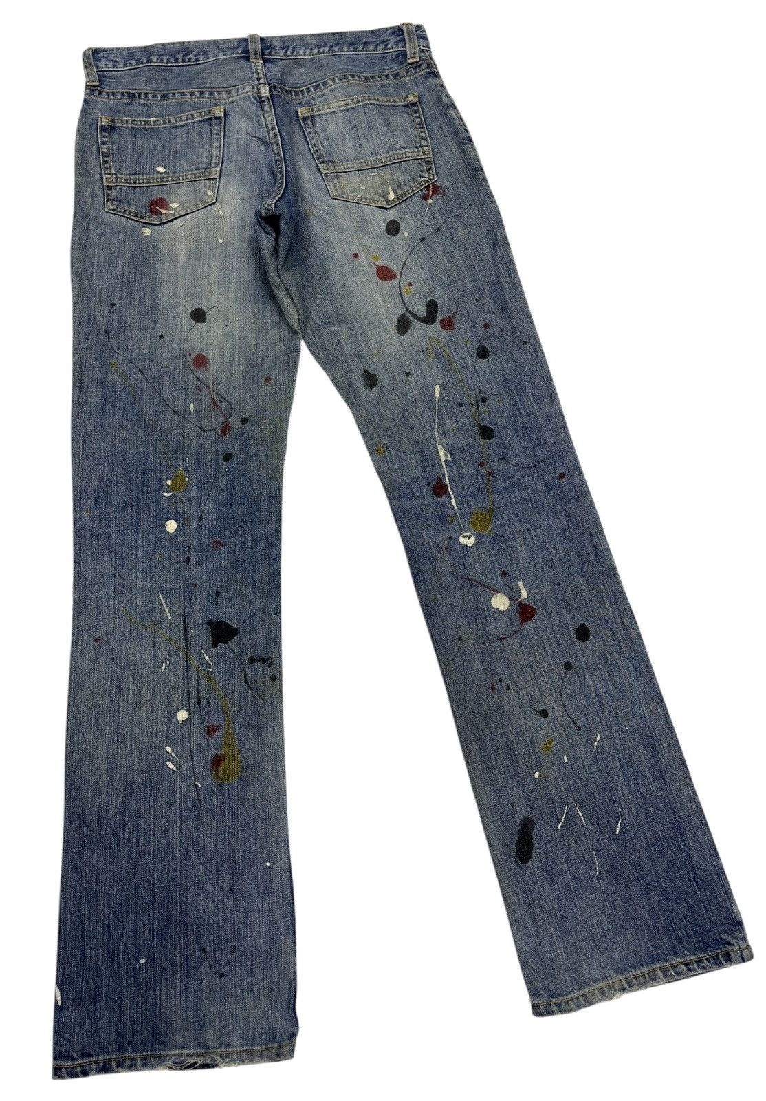 Kapital Vintage Painter Jeans Distress Michel Klein HelmutLang Style Size US 32 / EU 48 - 4 Thumbnail