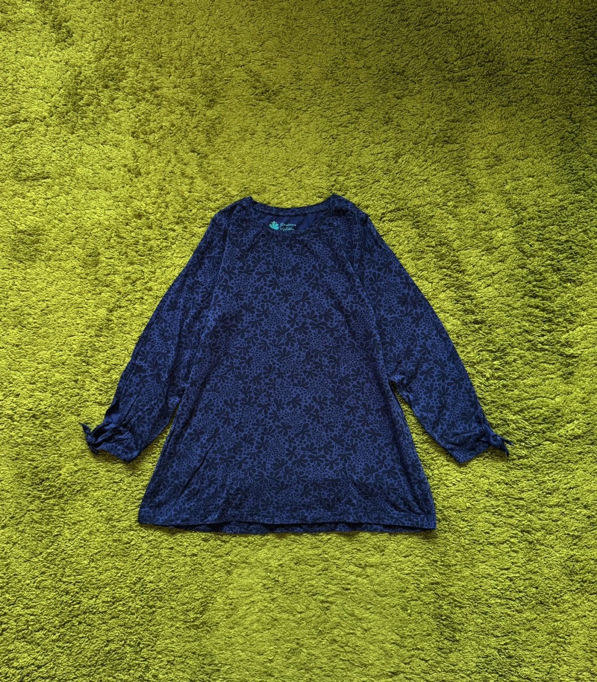 Gudrun Sjoden Gudrun Sjoden avant garde floral pattern ethnic tunic blouse Size S / US 4 / IT 40 - 1 Thumbnail