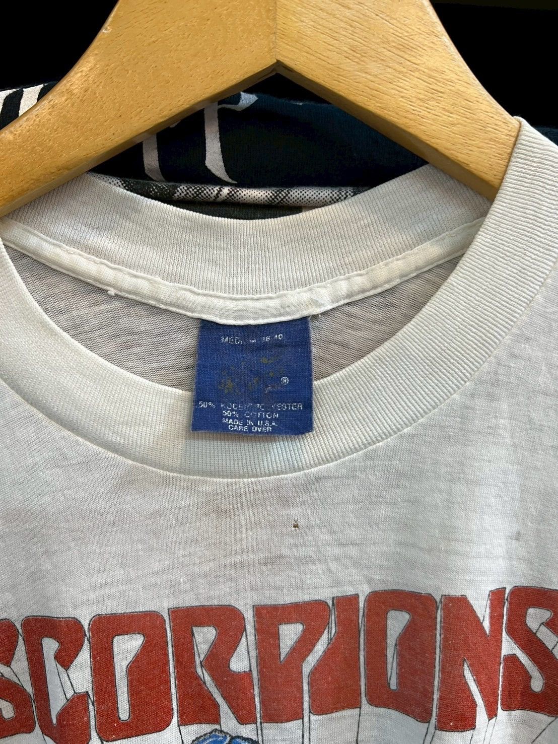 Band Tees Scorpions 80’s Size US M / EU 48-50 / 2 - 4 Thumbnail