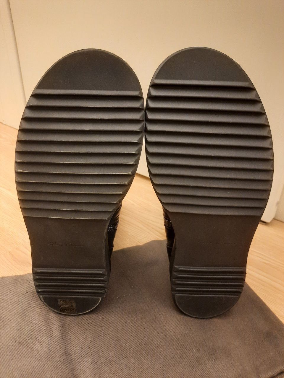 Rick Owens *New* FW20 AW20 Performa Creeper Hoop Ring Boots Size US 7 / EU 40 - 6 Thumbnail