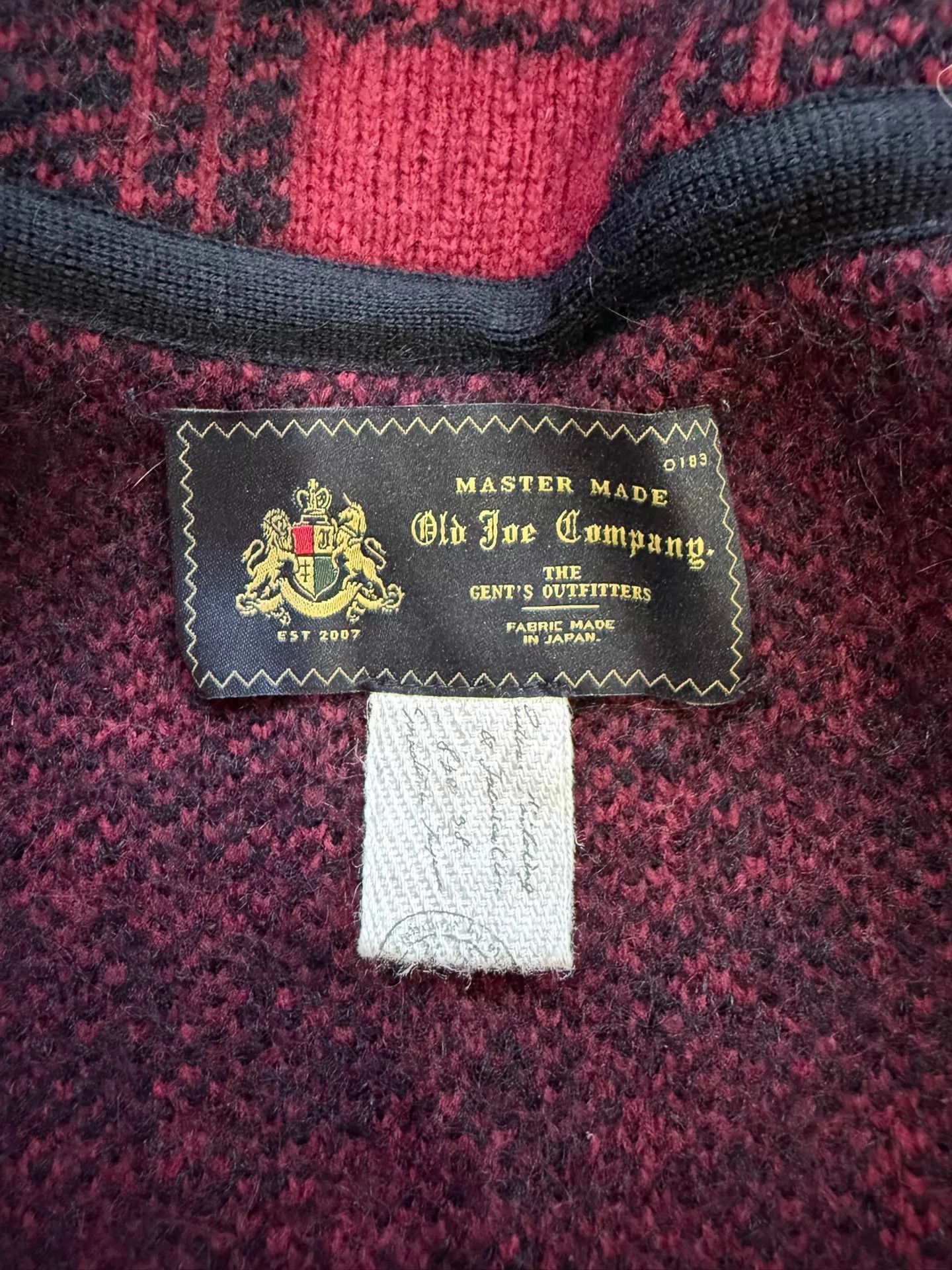 Old Joe Old Joe Shawl Collar Mohair Wool Sweater 38 Mint Size US M / EU 48-50 / 2 - 7 Thumbnail