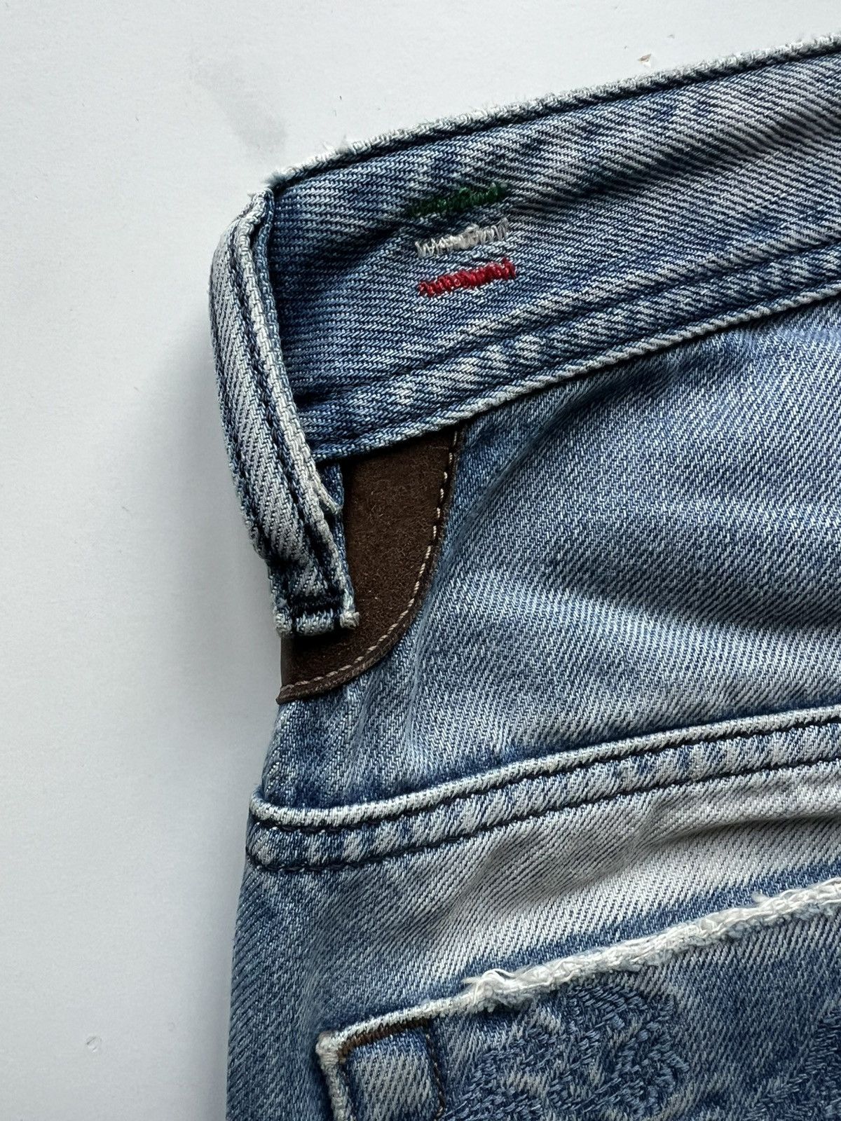 Diesel DIESEL ONIJO 0071G “Paint Splatter” Archive Denim – W34 L32, Size US 34 / EU 50 - 4 Thumbnail