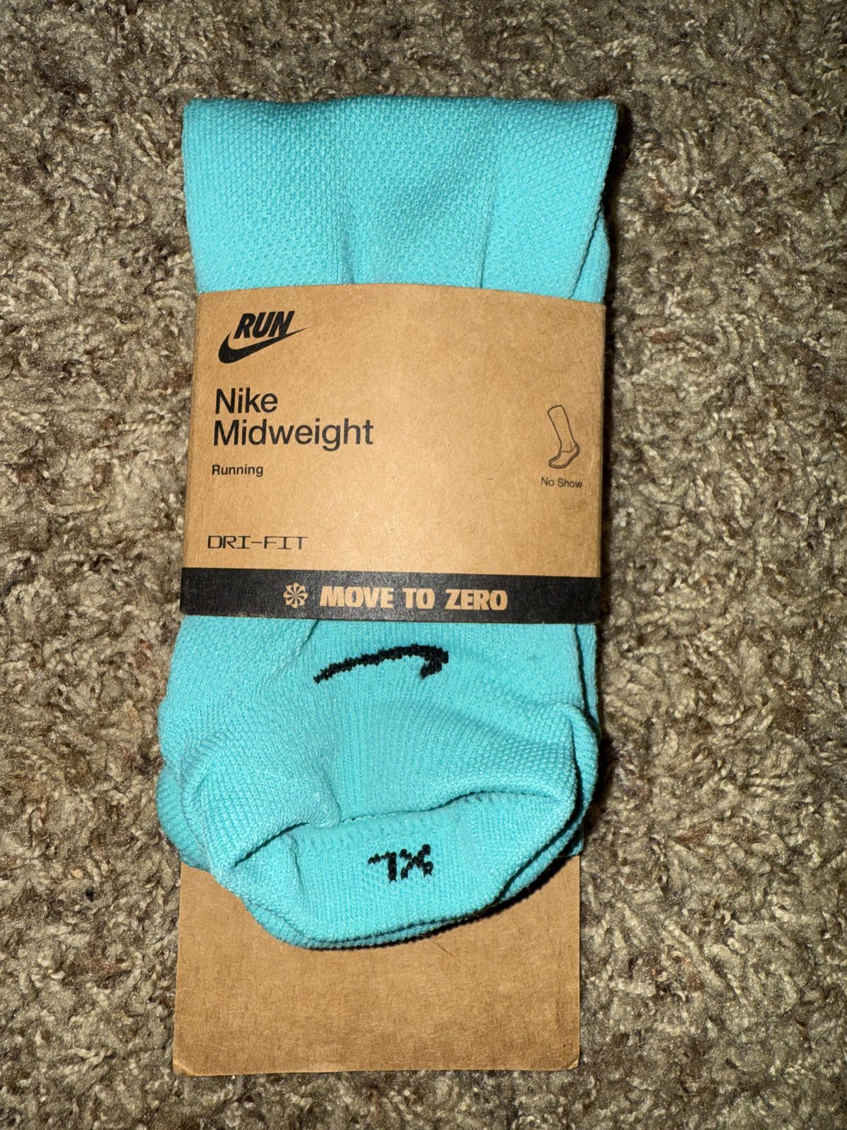 Nike Nike Running Midweight No-Show Socks (1 Pair) Sample Size ONE SIZE - 1 Thumbnail