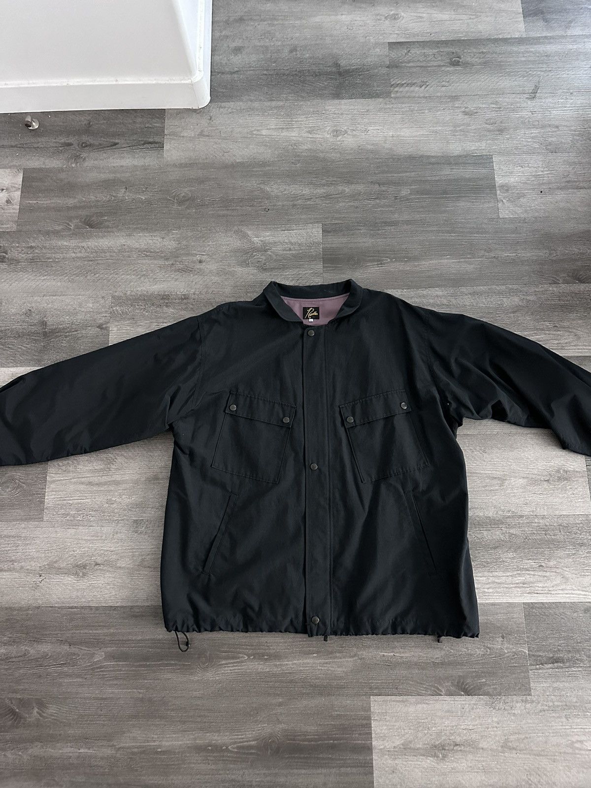 Needles Needles Black Tussore Jacket | Grailed