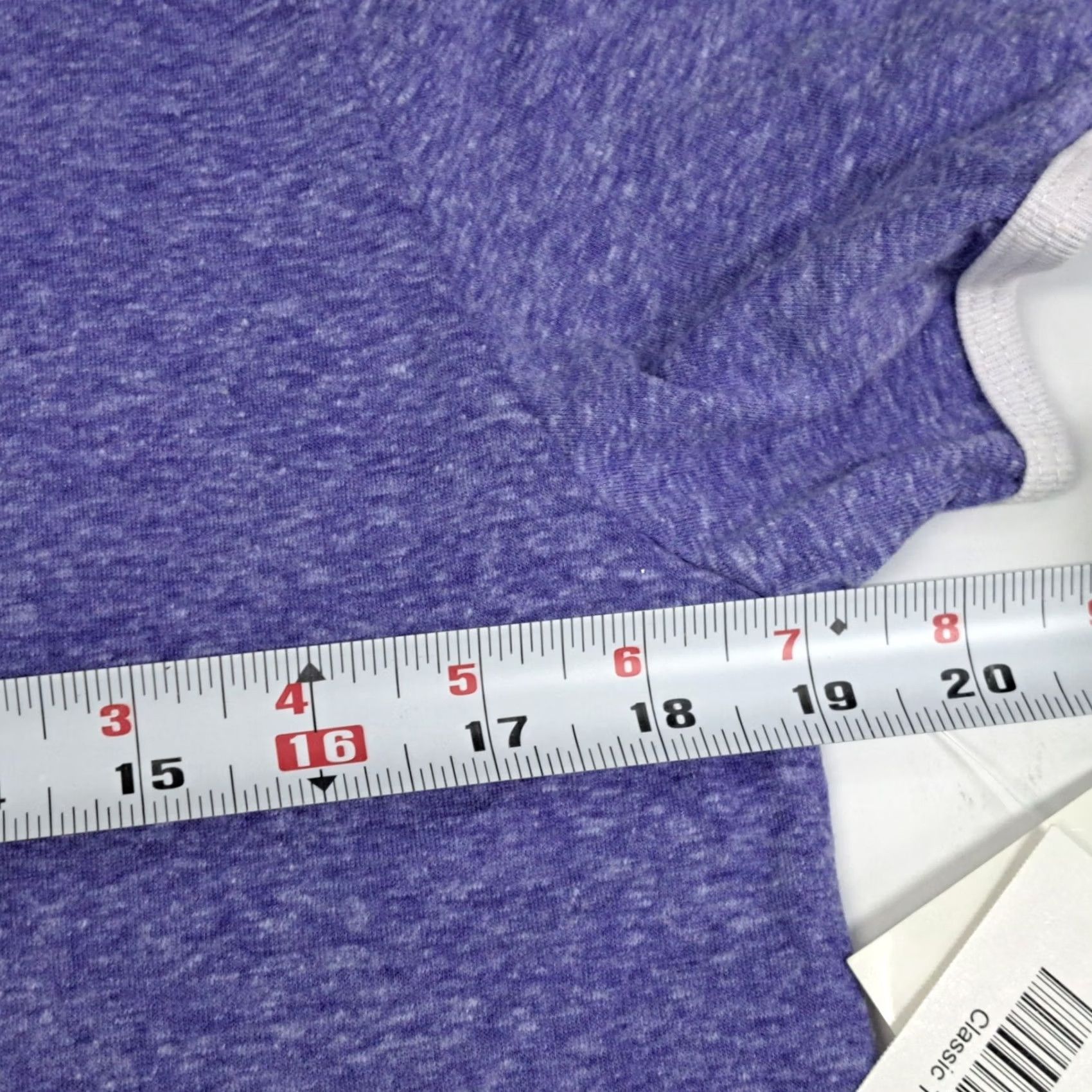 Vintage NWT LuLaRoe Classic Womens T Shirt Purple Large Scoop Neck Short Sleeve Knit Pullover Raglan Sleeve Traditional Tunic Style Mens? Size L / US 10 / IT 46 - 7 Thumbnail
