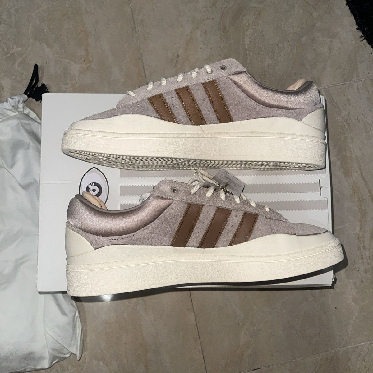 Adidas Adidas bad bunny brown campus Size US 13 / EU 46 - 3 Thumbnail