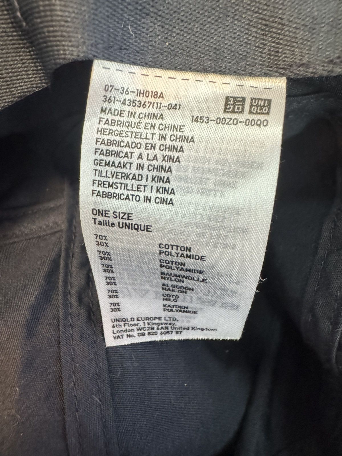 Uniqlo Uniqlo hat cap Size ONE SIZE - 4 Thumbnail