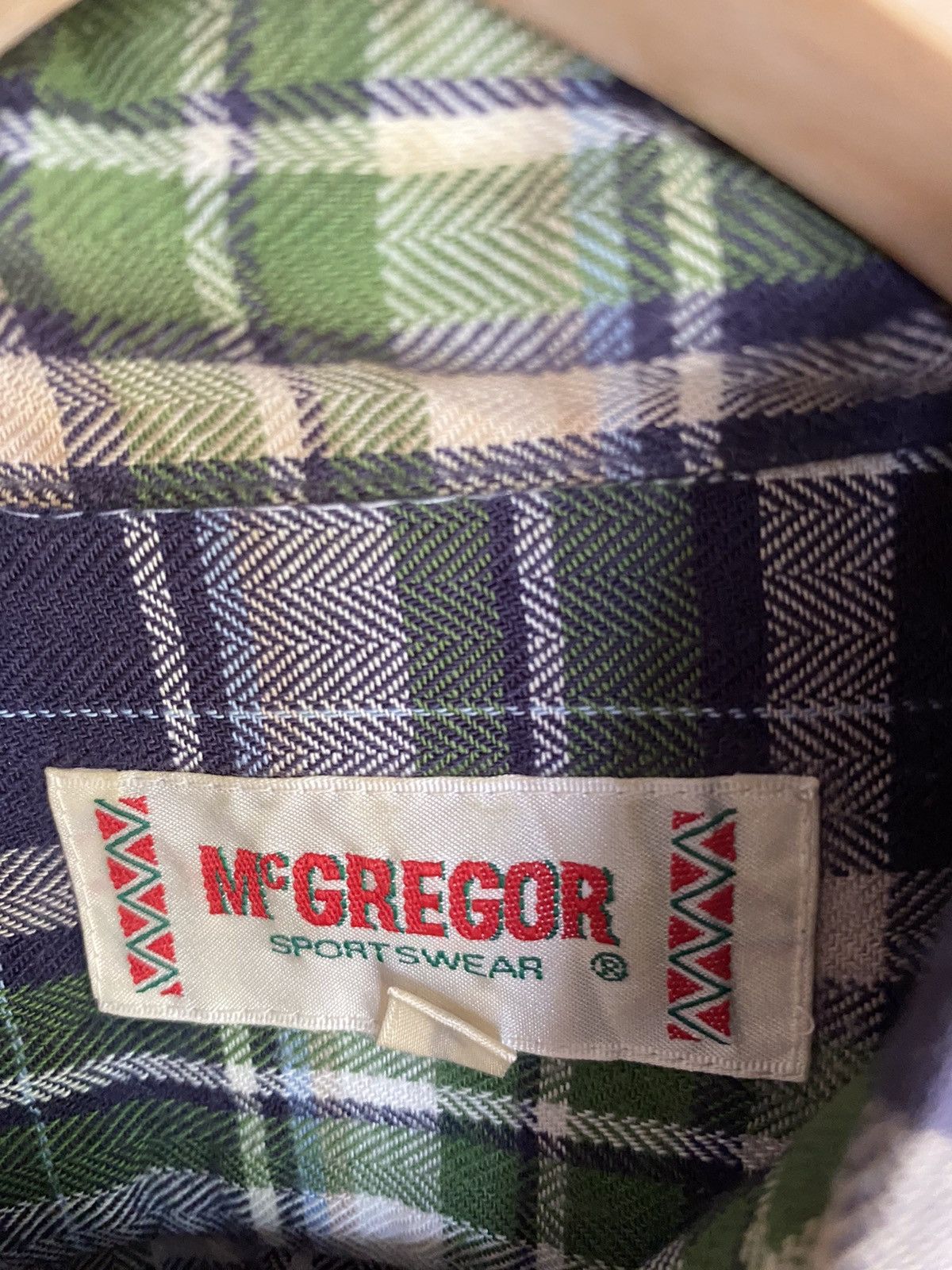 Flannel Vintage Mcgregor Plaid Tartan Flannel Shirt Button Up Size US M / EU 48-50 / 2 - 4 Thumbnail