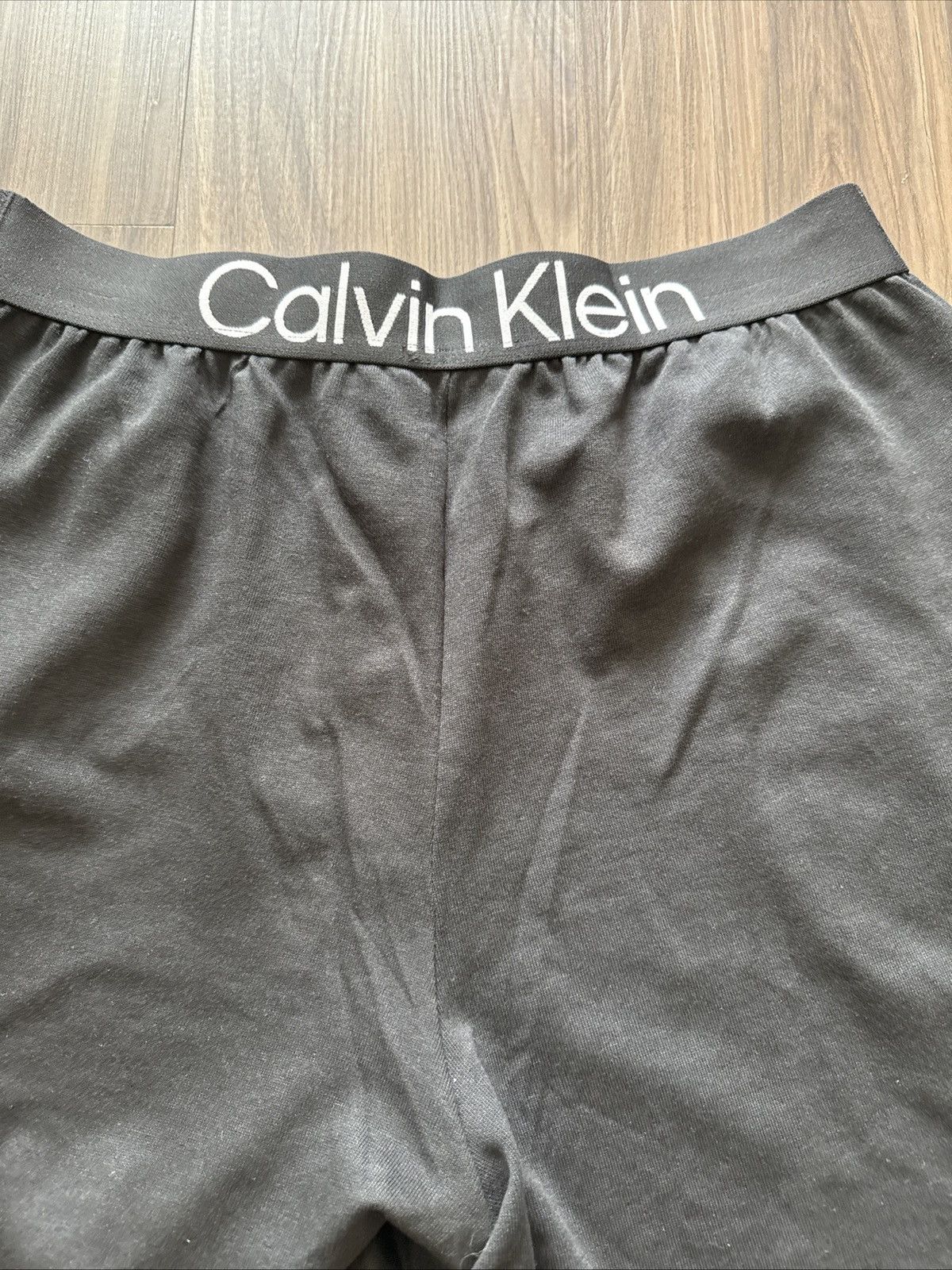 Calvin Klein Calvin Klein Sleep Pants Black Logo Waistband Men’s Size L Size US 34 / EU 50 - 6 Thumbnail
