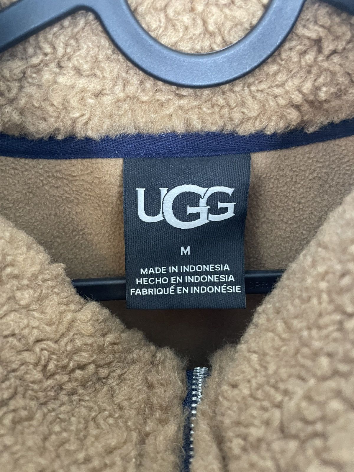 Ugg UGG Tasman Fleece Half Zip Pullover Sweatshirt Brown Medium Size US M / EU 48-50 / 2 - 3 Thumbnail
