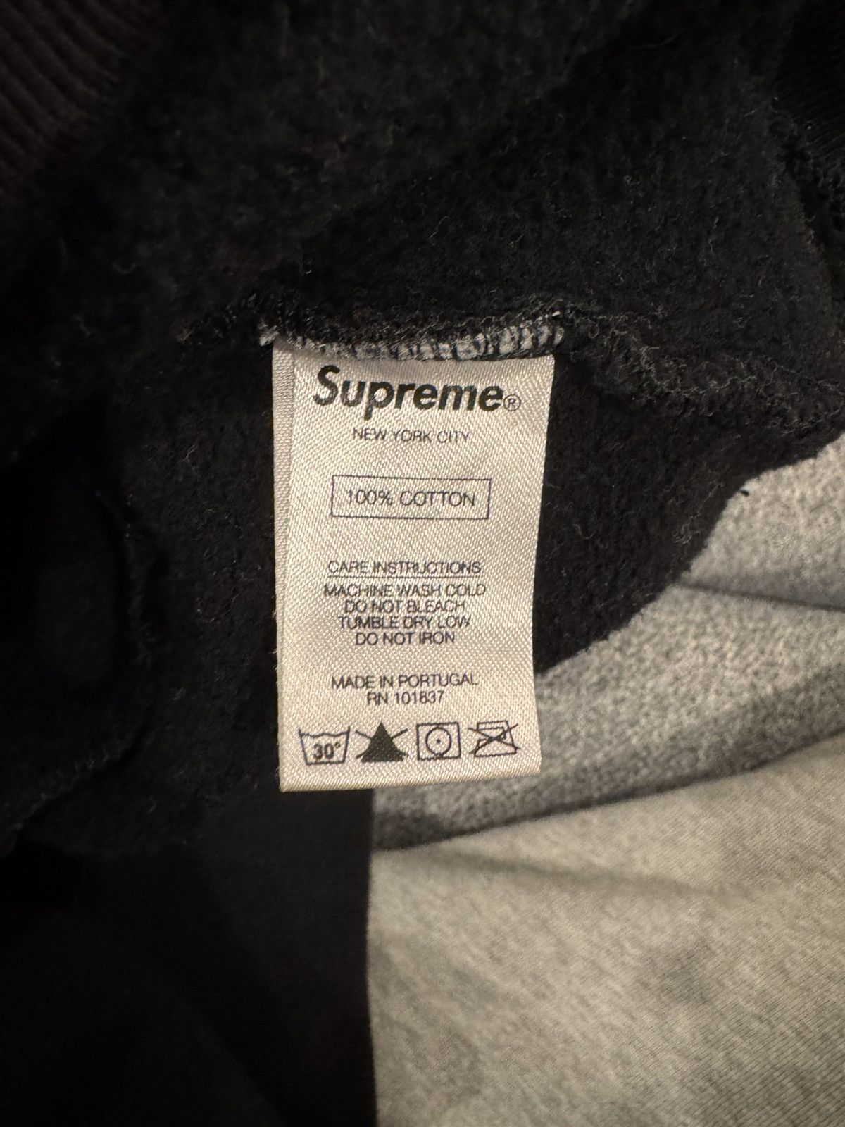 Comme des Garcons SHIRT × Supreme Supreme Comme des Garcons Split Box Logo Hooded Sweatshirt Size US L / EU 52-54 / 3 - 4 Thumbnail