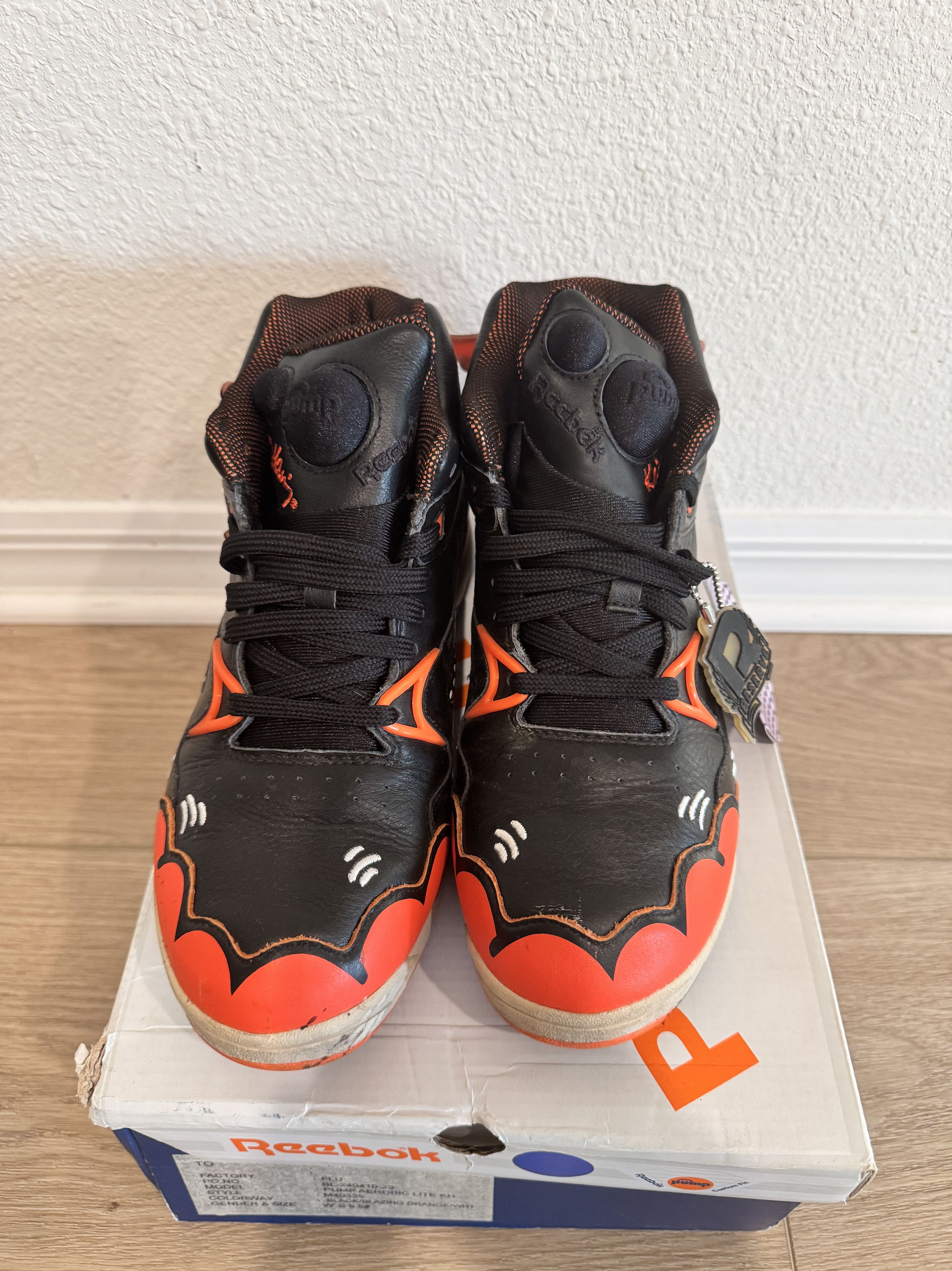 Reebok REEBOK/KEITH HARING "Crack is Wack" LIMITED ED PUMP SNEAKER Size US 9.5 / IT 39.5 - 3 Thumbnail