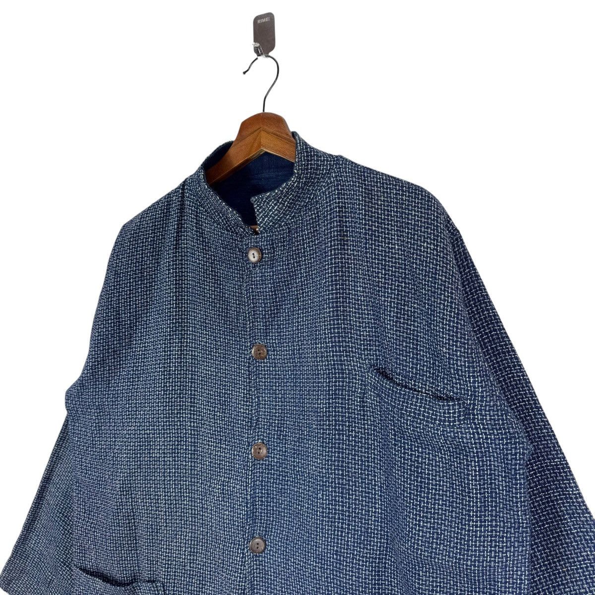 Blue Blue Japan × Indigo VINTAGE GAIJIN BLUE INDIGO JAPANESE STYLE BORO JACKET Size US L / EU 52-54 / 3 - 4 Thumbnail