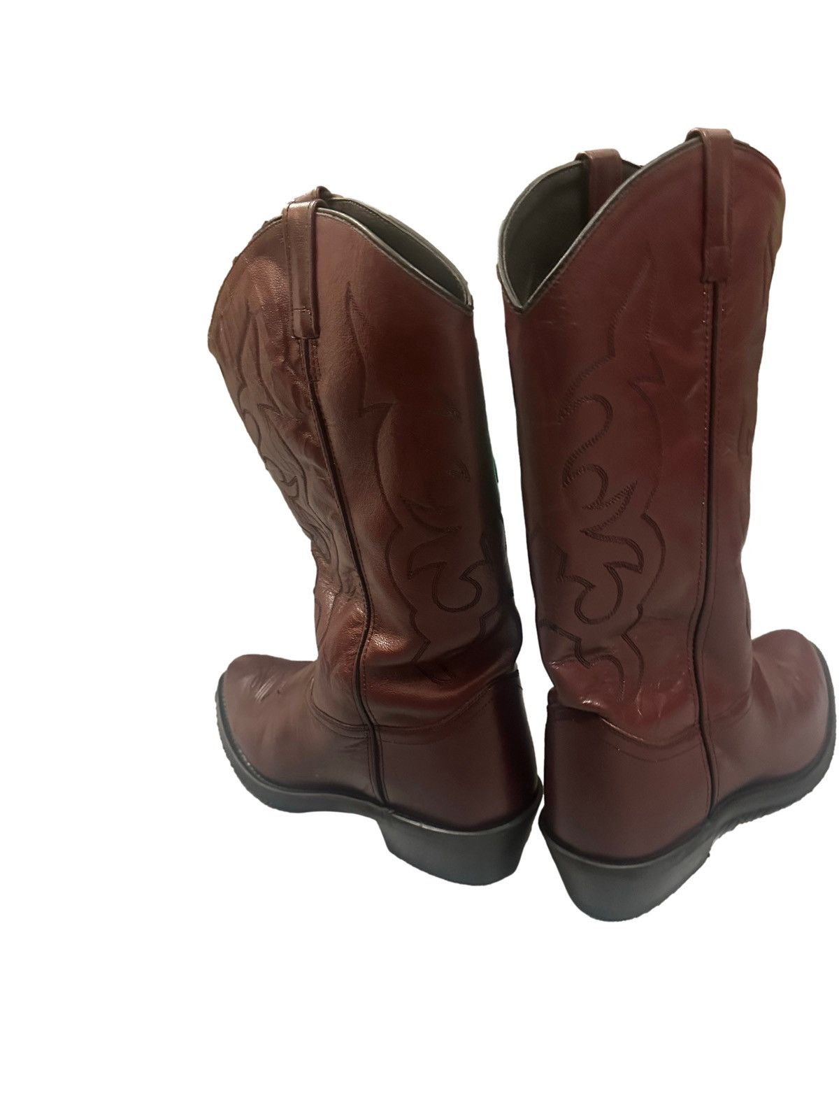 Other Men’s Old West Leather Western Cowboy Boots Size US 13 / EU 46 - 3 Thumbnail