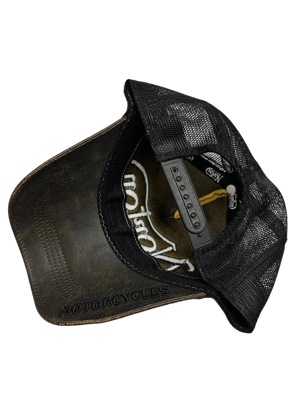 Norton 🔥Vintage 90’s NORTON MOTORCYCLES Good Oldies Trucker Hat Size ONE SIZE - 11 Thumbnail