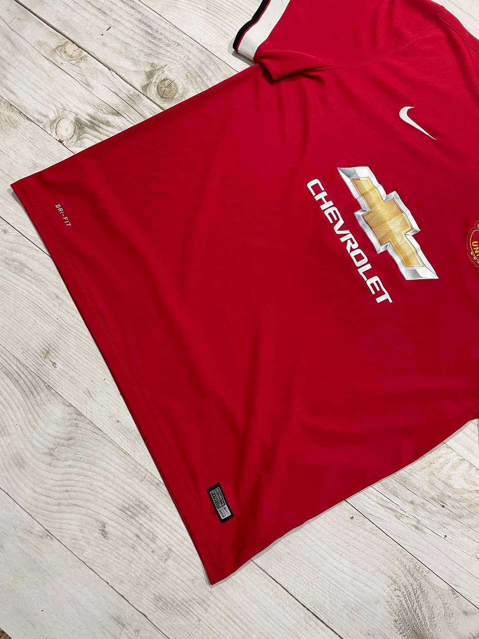 Nike Nike Manchester United 2014 2015 Di Maria #7 Home Shirt Size US XXL / EU 58 / 5 - 11 Thumbnail