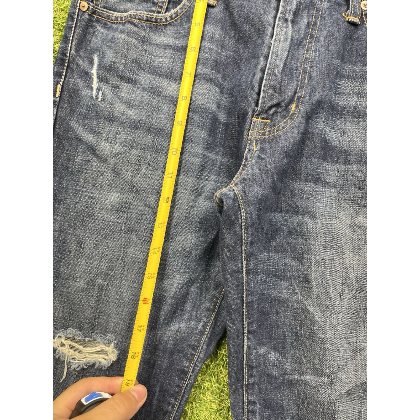 American Eagle Outfitters American Eagle Outfitters Jeans Mens 30x30 Blue Next Level Original Straight Fit Dark y2k Size US 30 / EU 46 - 7 Thumbnail