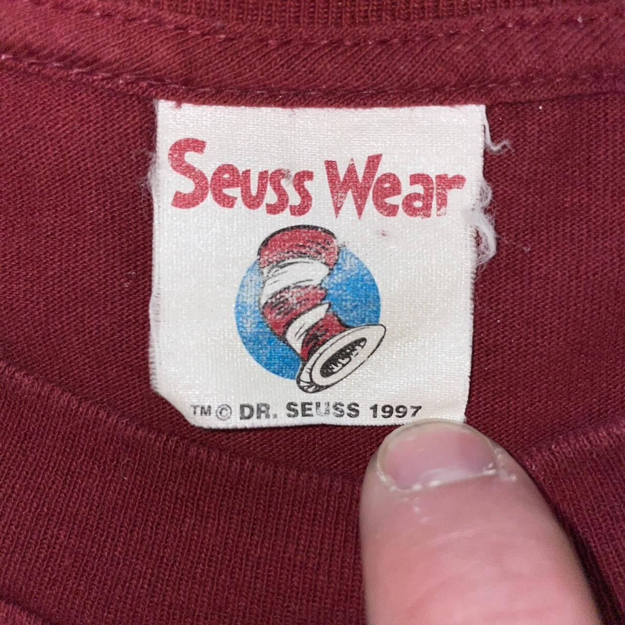 Other Vintage 1997 Dr. Seuss The Grinch Grinch Wear T-Shirt Size US L / EU 52-54 / 3 - 4 Thumbnail