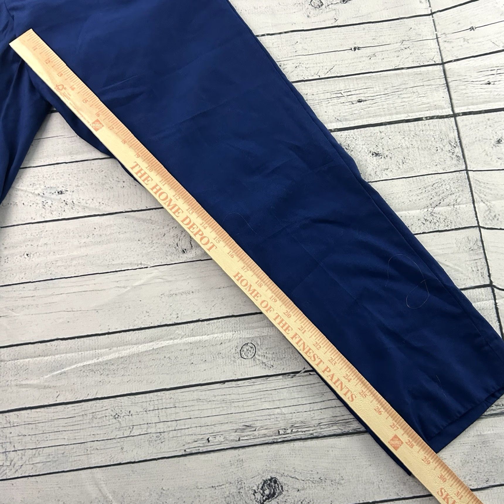 Vintage Max Davoli Wool Pants Men's 32x30 Blue Size US 32 / EU 48 - 5 Thumbnail