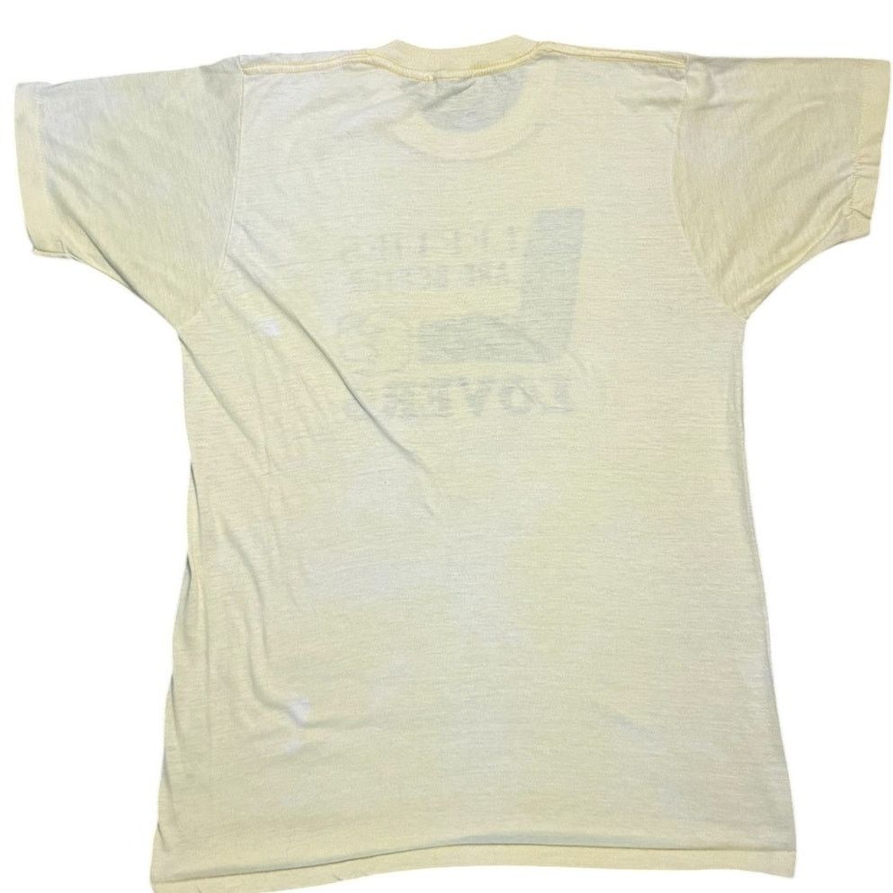 Vintage Vintage 80s Lefties Are Better Lovers Tee Screen Stars RARE Size US L / EU 52-54 / 3 - 6 Thumbnail
