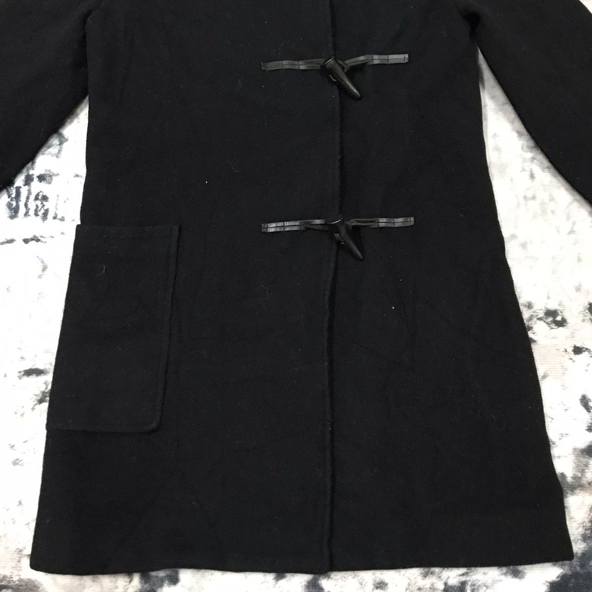 Issey Miyake Vintage IS Sunao Kuwahara 2000 a/w Hooded Duffle Coat Wool Size S / US 4 / IT 40 - 3 Thumbnail