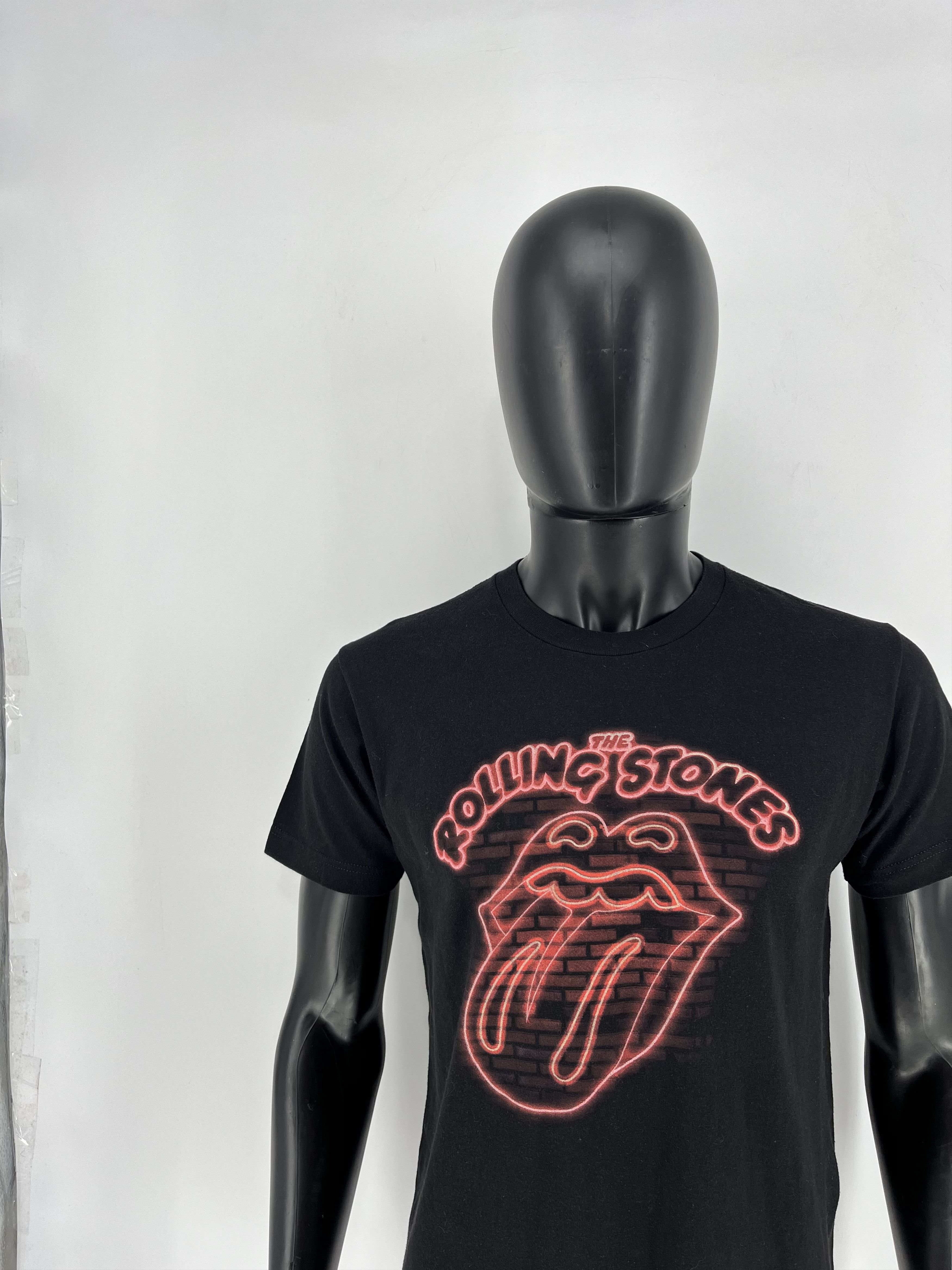 Band Tees × Vintage Vintage Y2K Rolling Stones Band Rock Tour T-shirt Streetwear Size US M / EU 48-50 / 2 - 7 Thumbnail