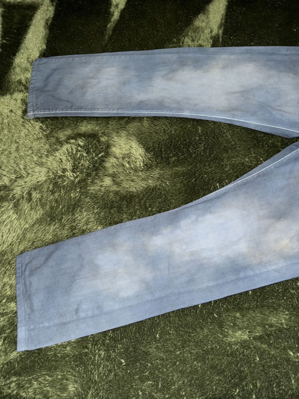 Levi's Levi’s 501 RT USA Leather Label Hand Dyed Denim Size US 34 / EU 50 - 6 Thumbnail