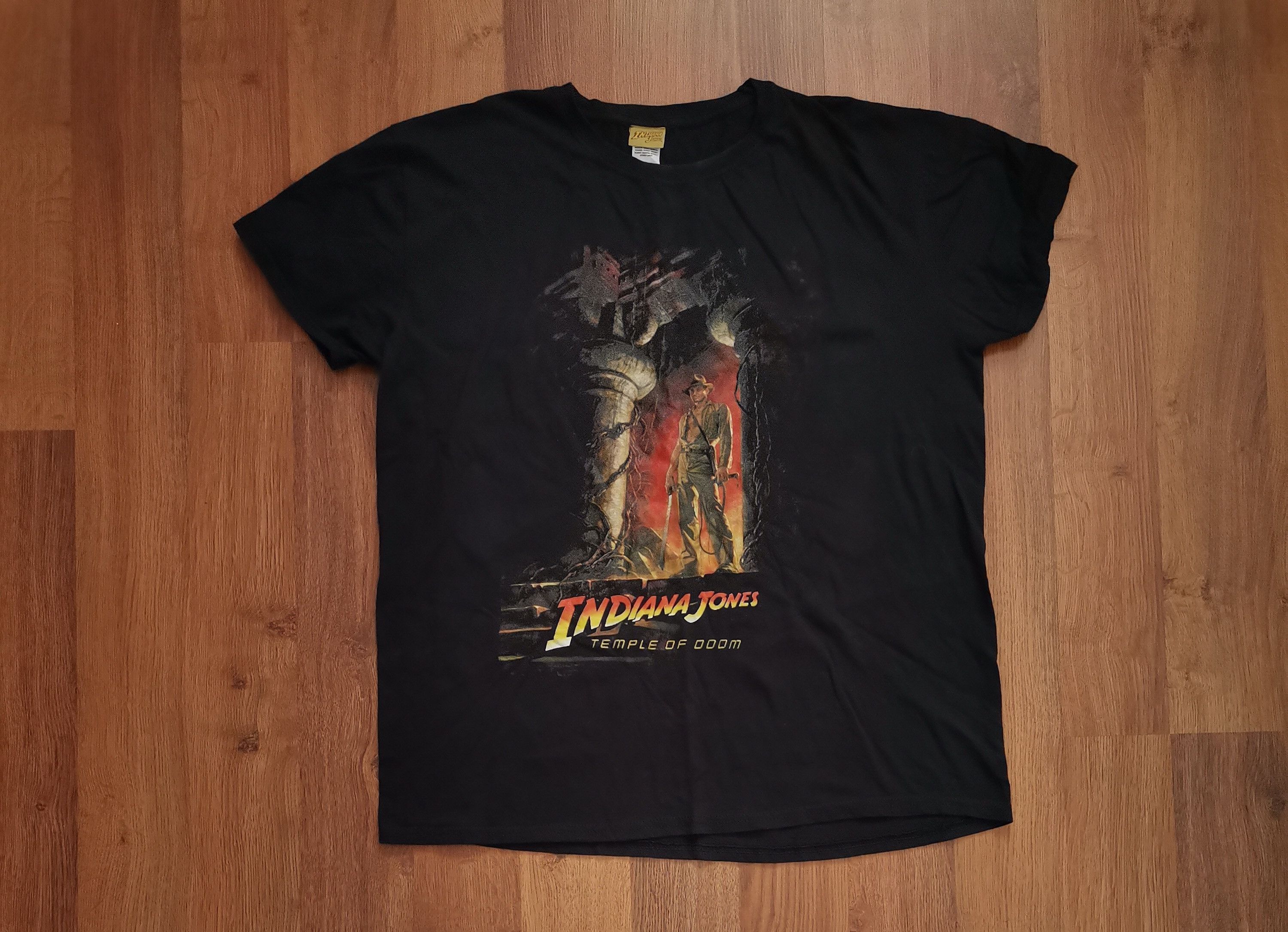 Vintage Indiana Jones Temple of Doom Tee Size US XL / EU 56 / 4 - 1 Thumbnail