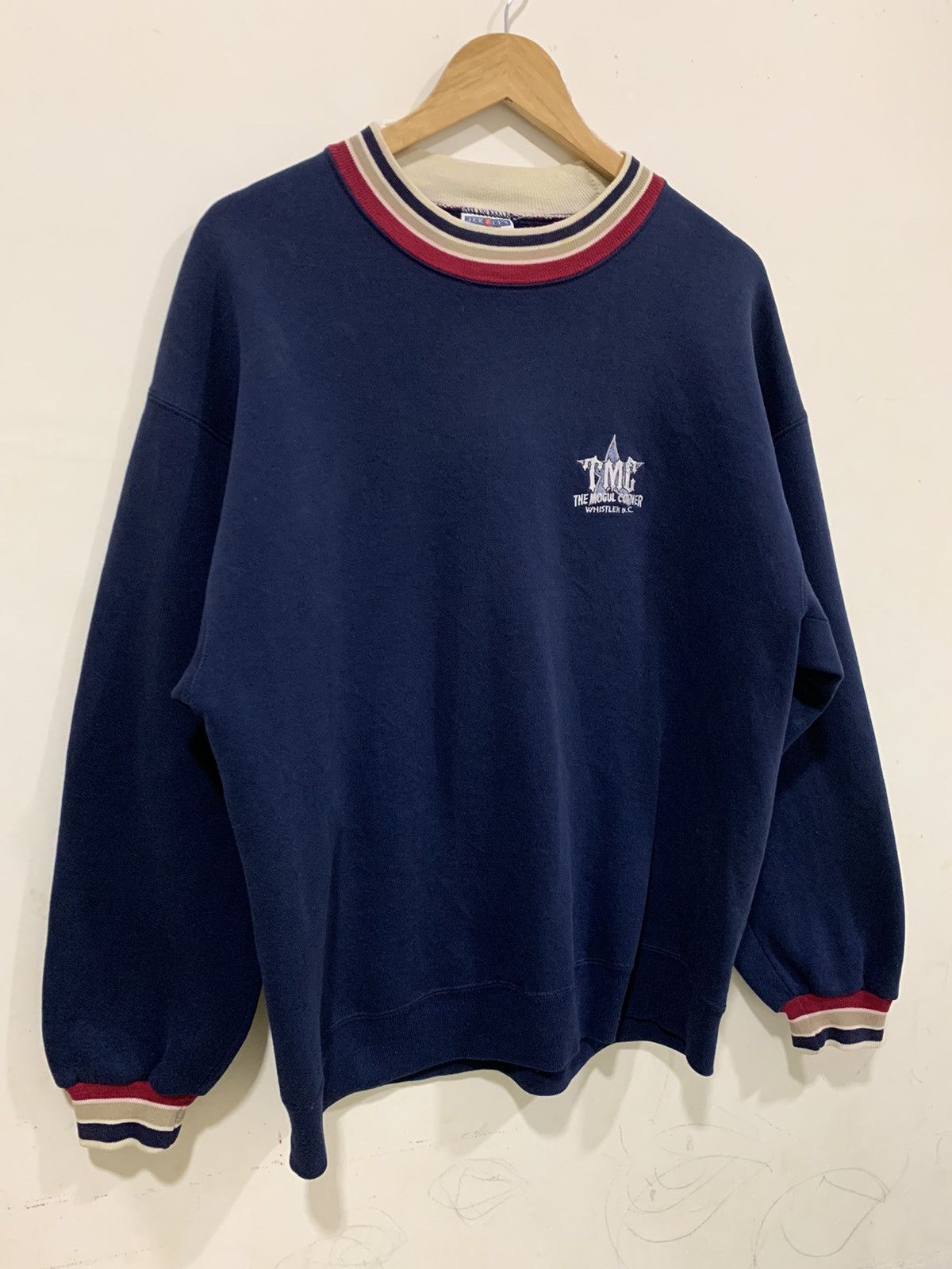 Other × Vintage Vintage Sweatshirt Jerzees TMC Whistler Size US L / EU 52-54 / 3 - 3 Thumbnail