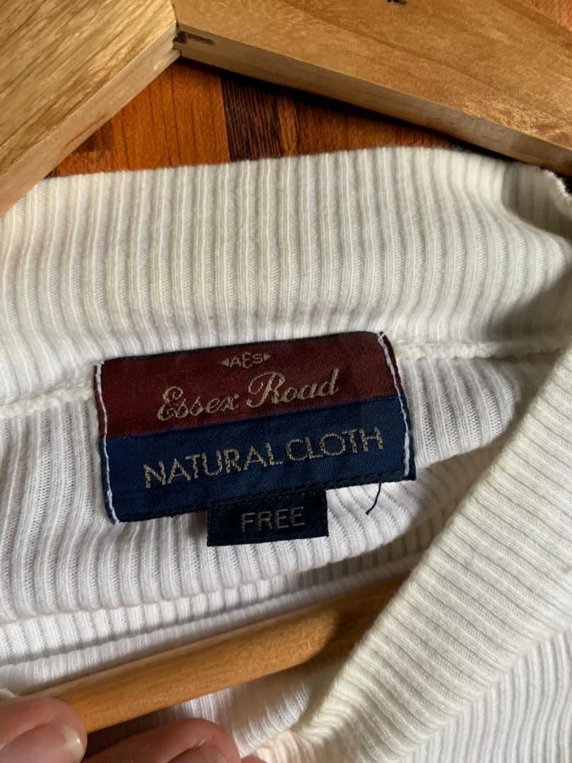 Vintage e31 vintage 🔥Vintage 90s EsseXroad white knit long sleeve Size US L / EU 52-54 / 3 - 9 Thumbnail