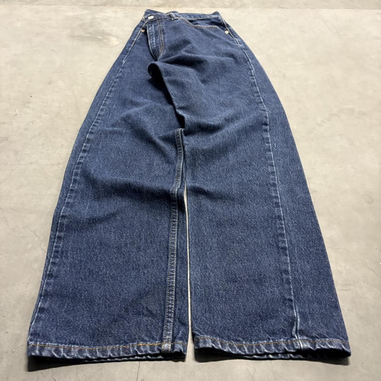 Levi's Crazy Vintage Y2K/2000s Levis Dark Wash Workwear Style Denim Jeans! Size US 36 / EU 52 - 3 Thumbnail