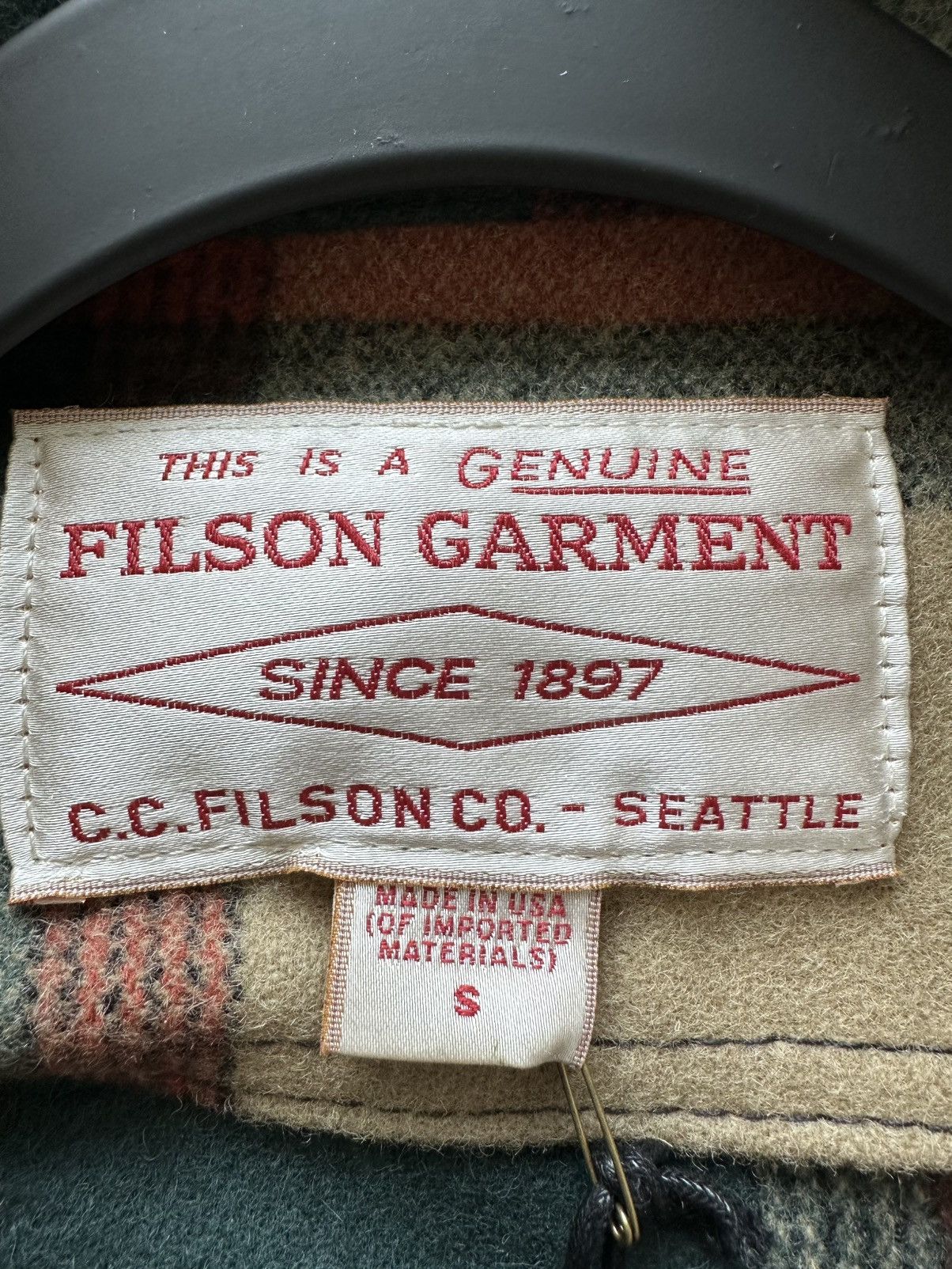 Filson Filson Jac Shirt - Amber Spruce Size US S / EU 44-46 / 1 - 7 Thumbnail